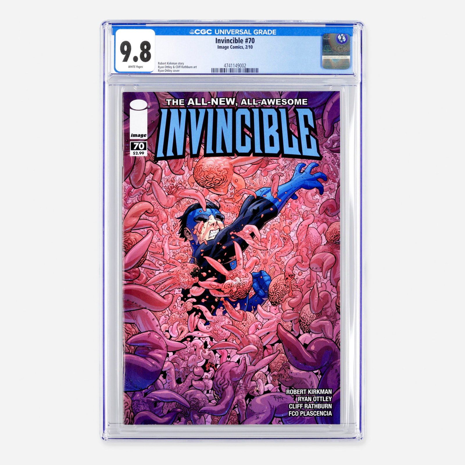 Image Comics Invincible #70 CGC 9.8 (1 of 2)