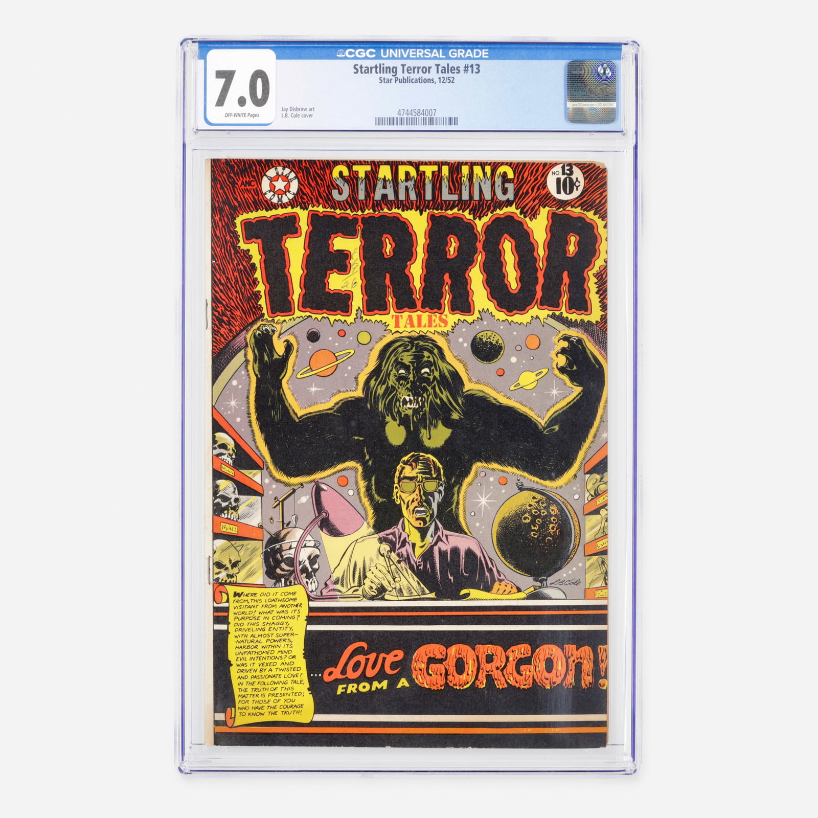 Star Publications Startling Terror Tales #13 CGC 7.0 (1 of 2)