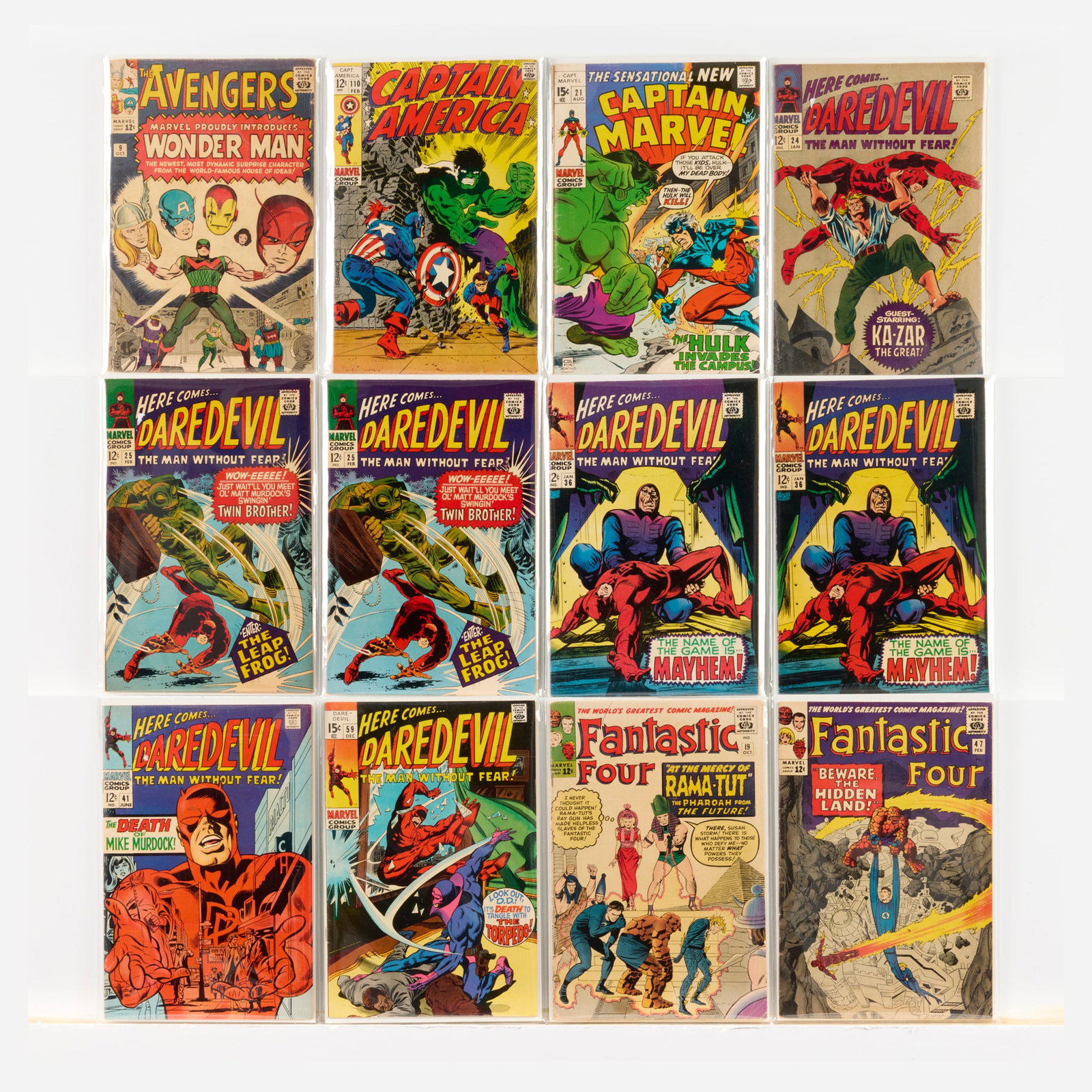 20 Marvel Comics Mixed Title Group (1 of 2)