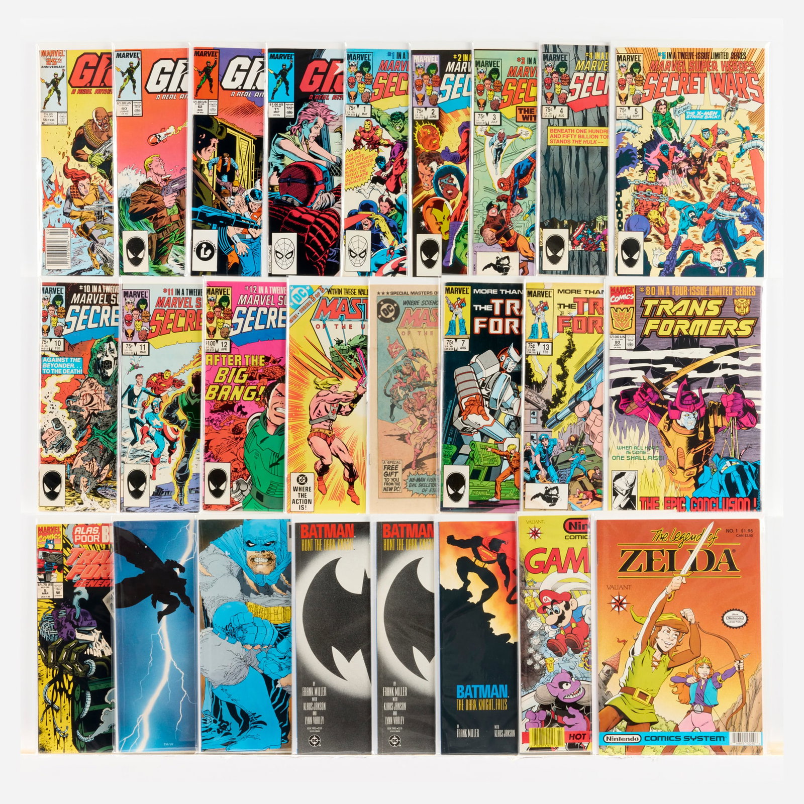 25 DC and Marvel Comics Mixed Title Group (1 of 1)