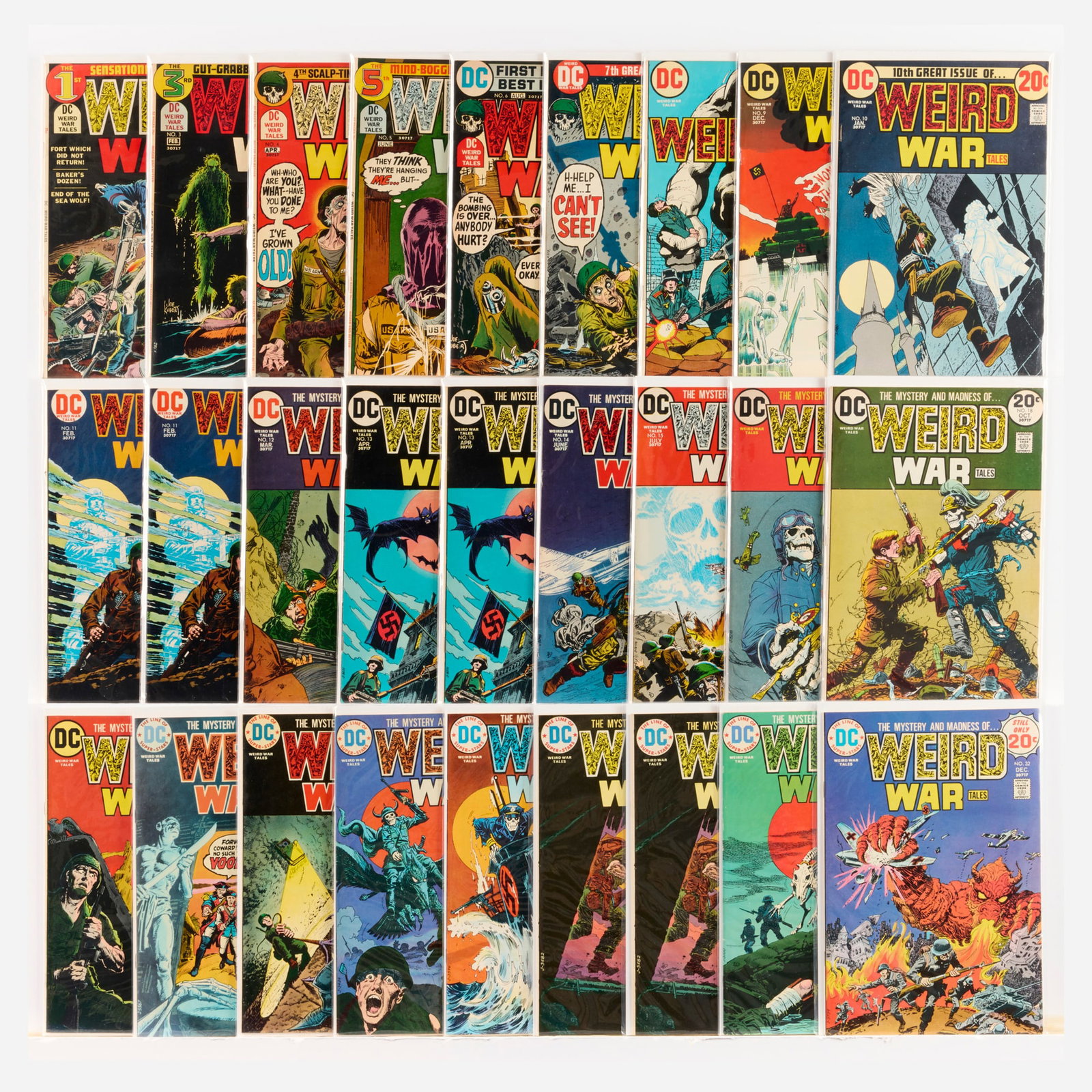 27 DC Comics Weird War Tales #1-#32 Group (1 of 1)