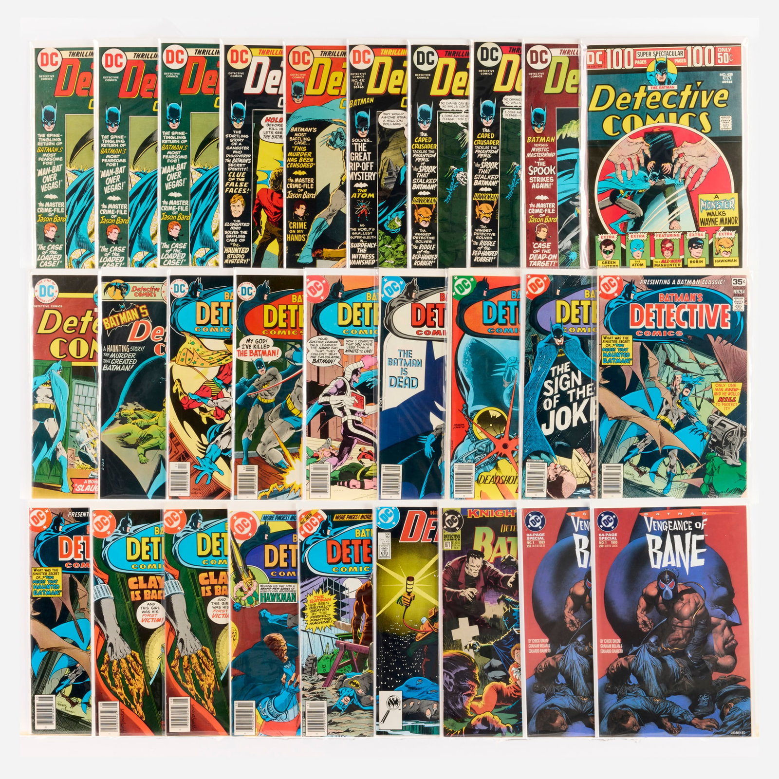 28 DC Comics Detective Comics #429-#671 Group (1 of 1)