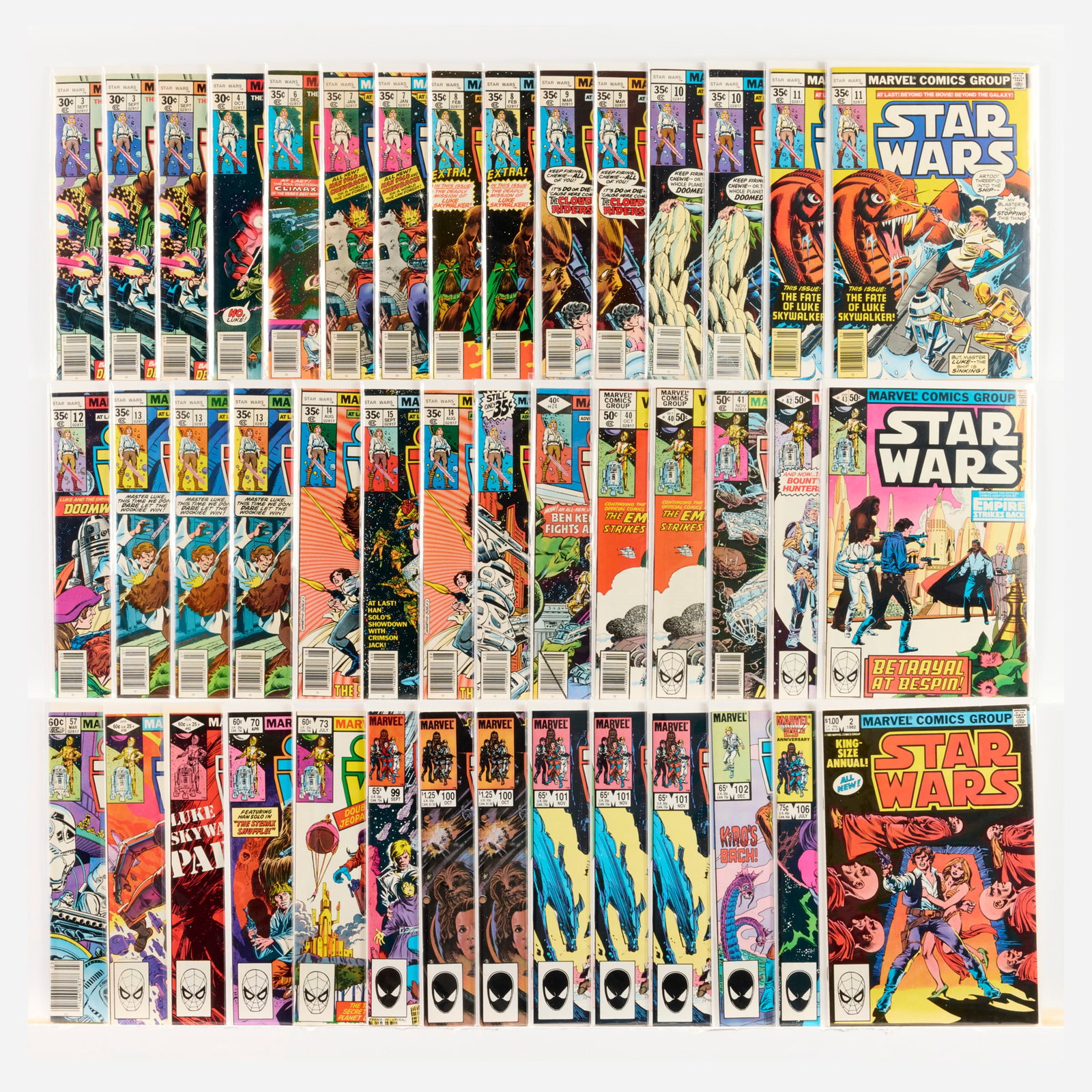 43 Marvel Comics Star Wars #3-#106 Group (1 of 1)