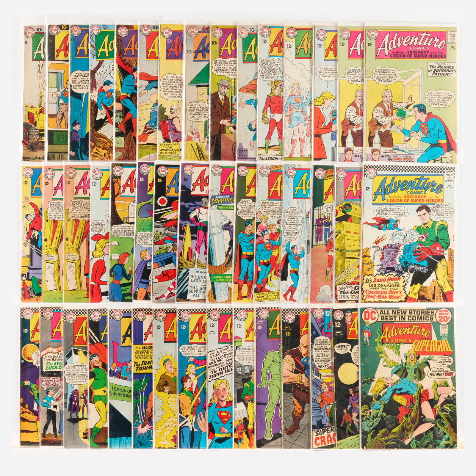 45 DC Comics Adventure Comics #249-#421 Group (1 of 1)