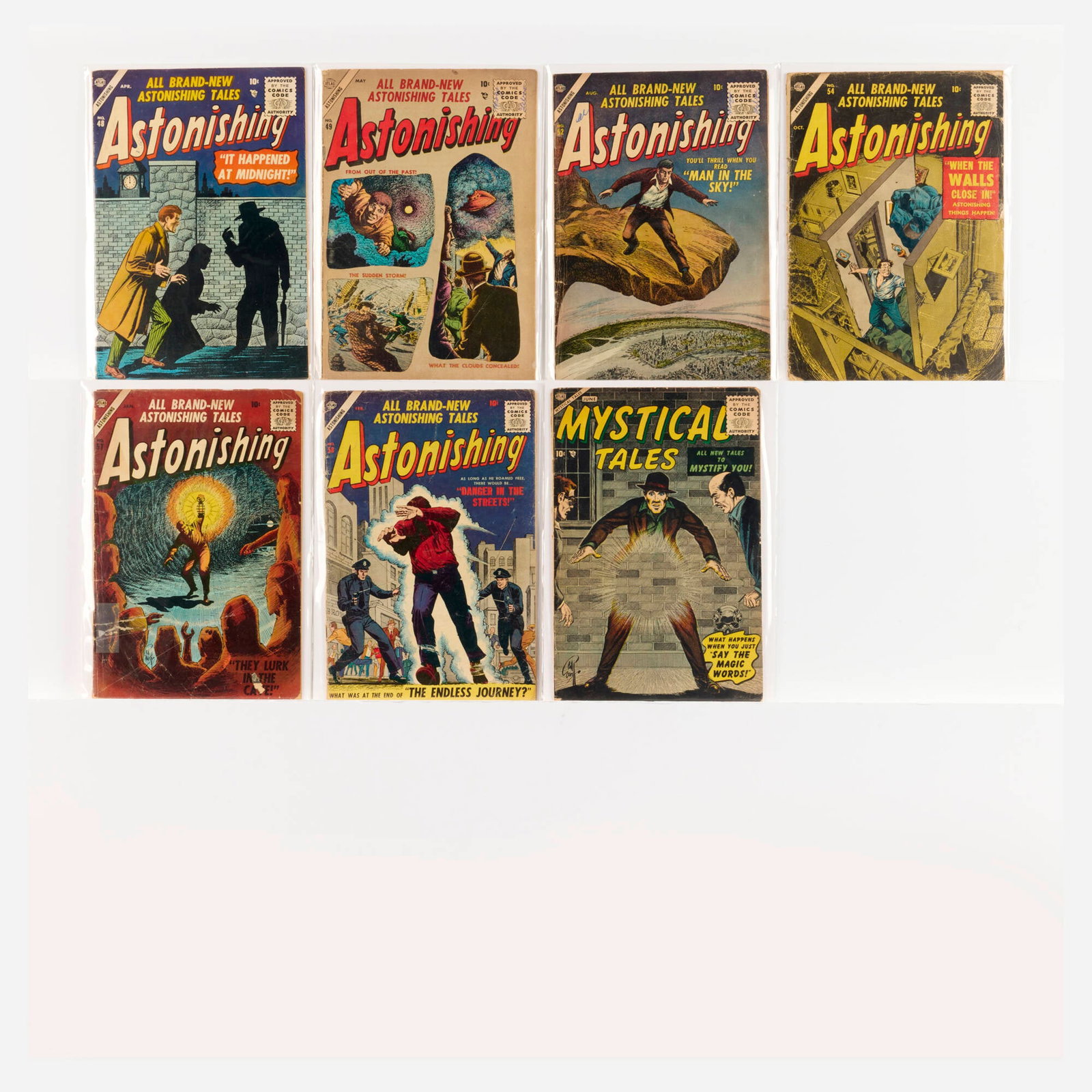7 Atlas Comics Astonishing and Mystical Tales Group (1 of 1)