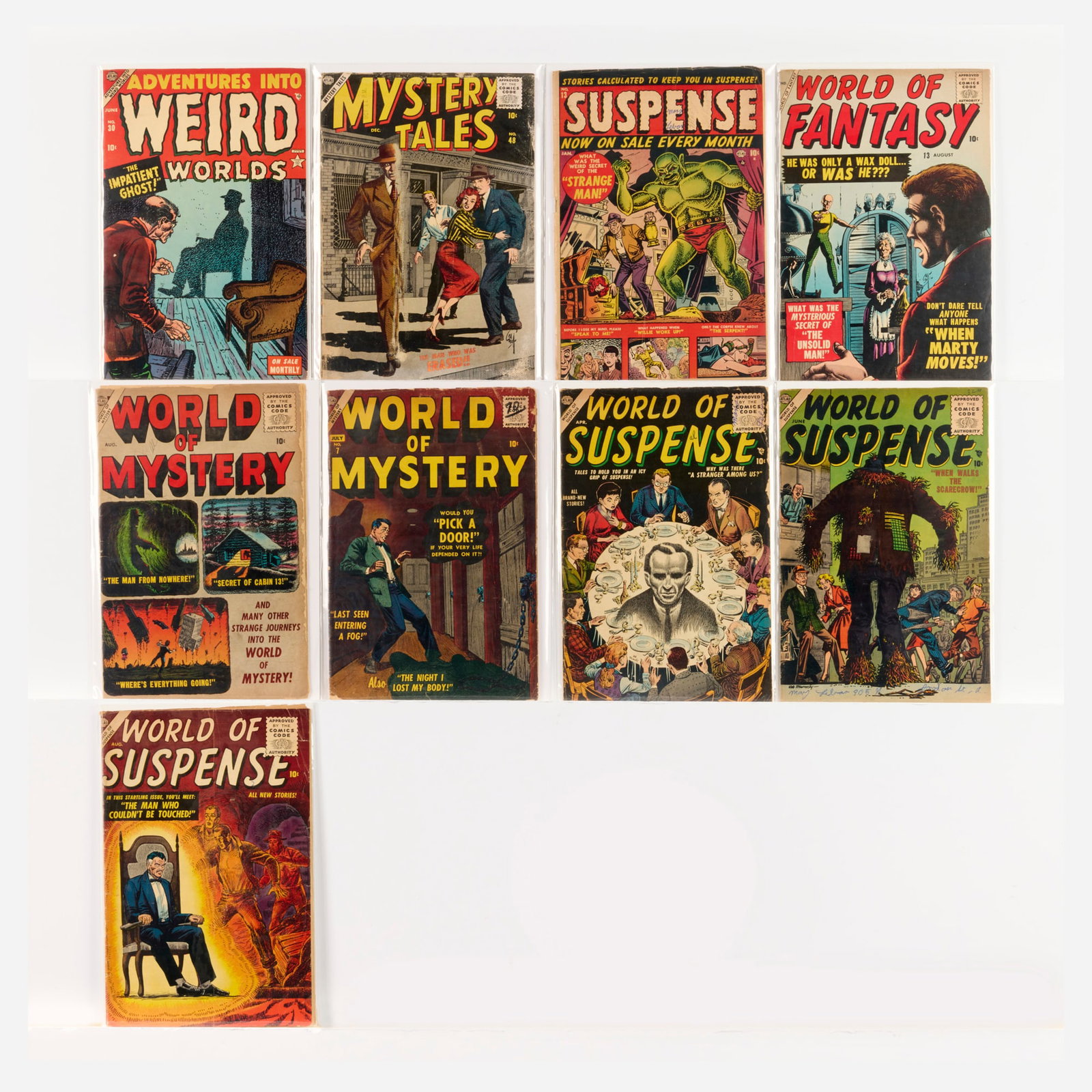9 Atlas Comics Mixed Title Group (1 of 1)