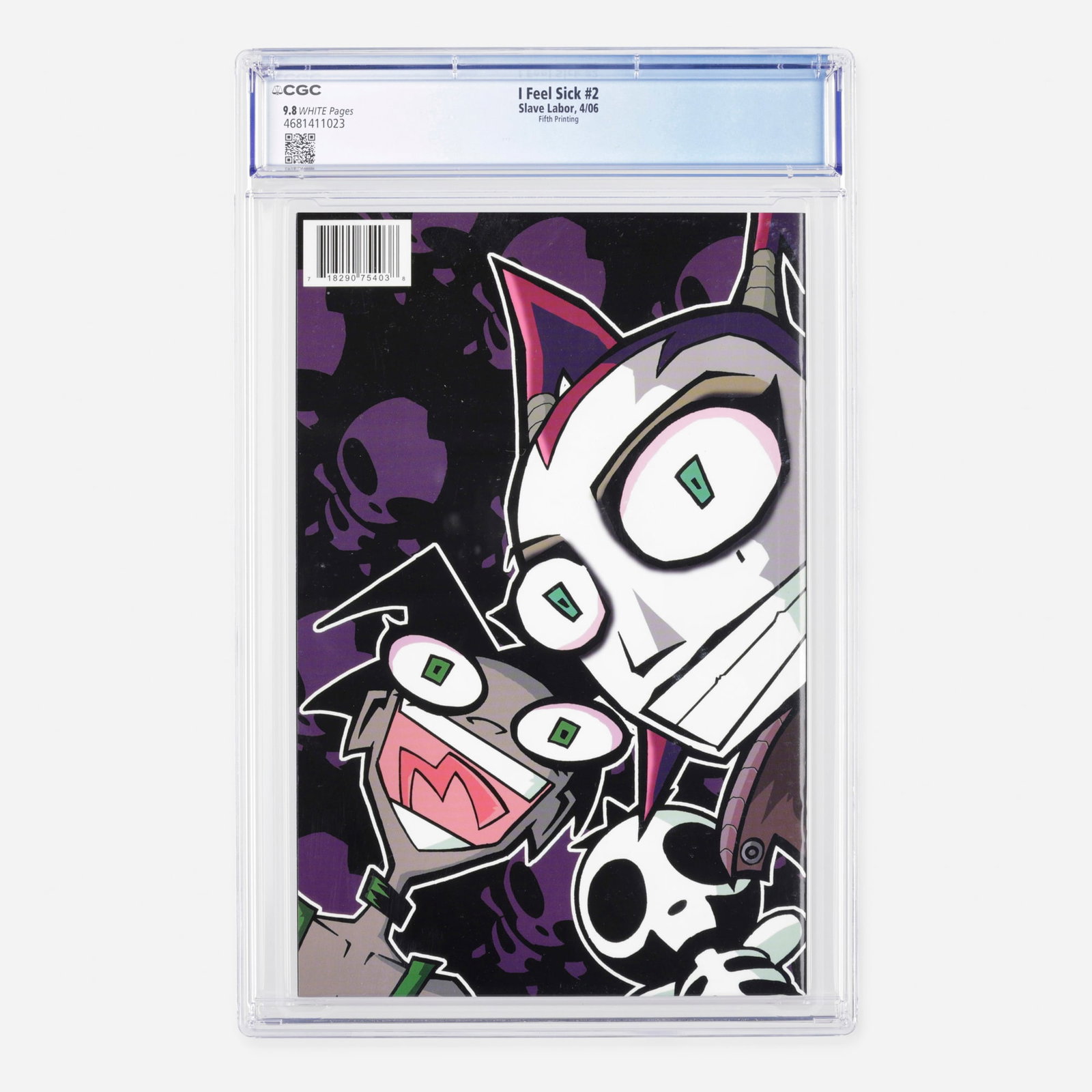 Slave Labor I Feel Sick #2 CGC 9.8 Fifth Printing (1 of 1)