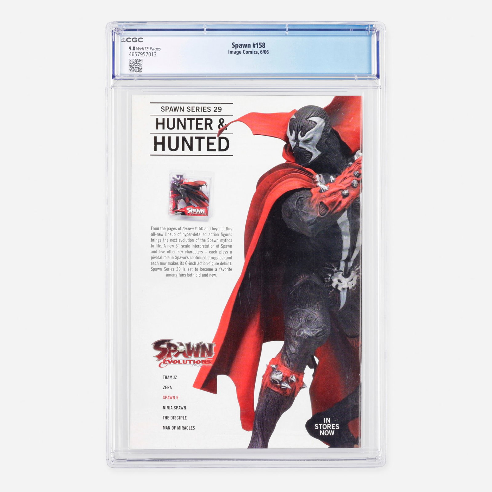 Image Comics Spawn #158 CGC 9.8 (1 of 1)