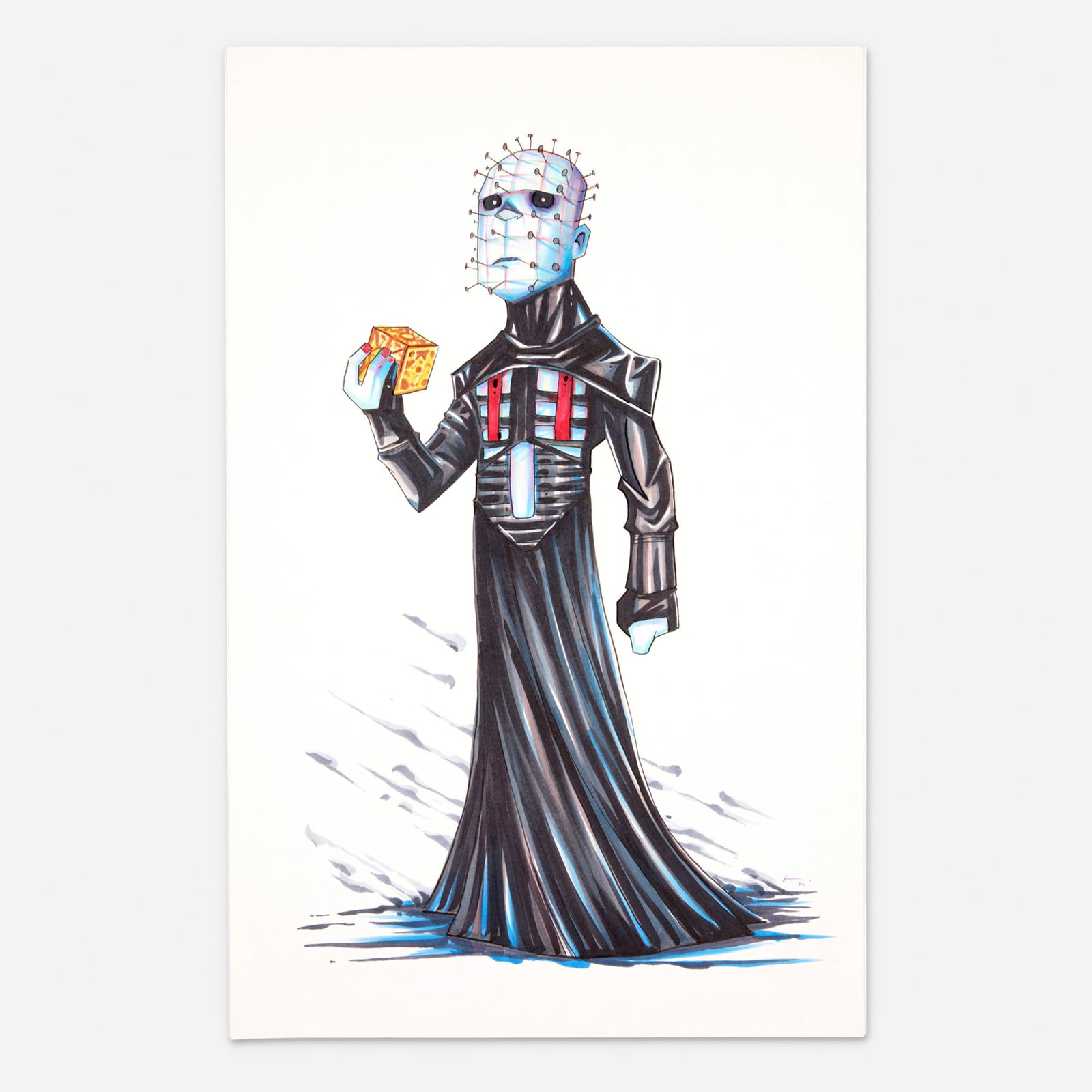 Christopher Uminga, Pinhead (Hellraiser) Original Art illustration (1 of 1)