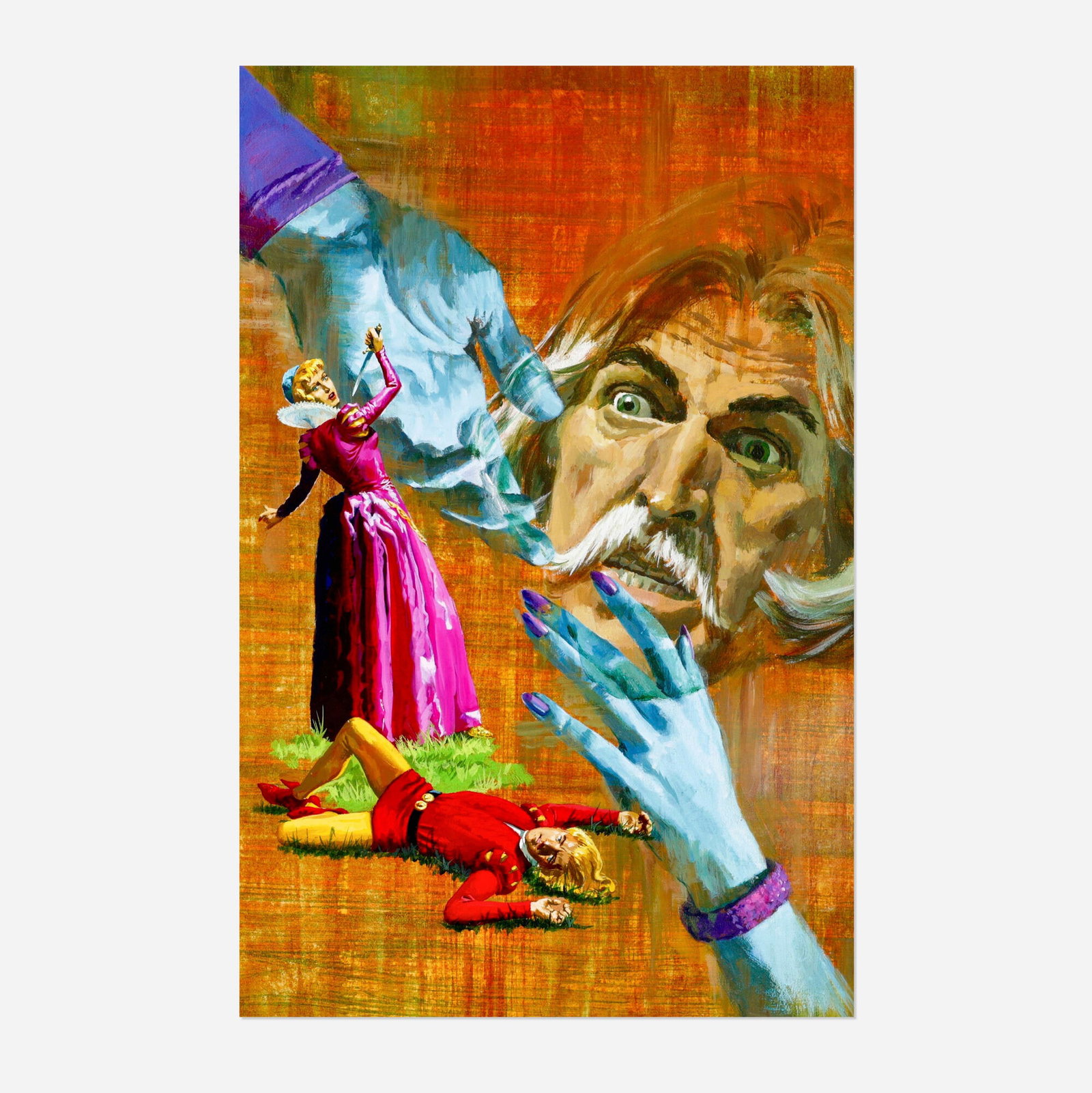 George Wilson, Ripley's Believe It or Not #69 Cover Original Art (Gold Key, 1977) (1 of 2)