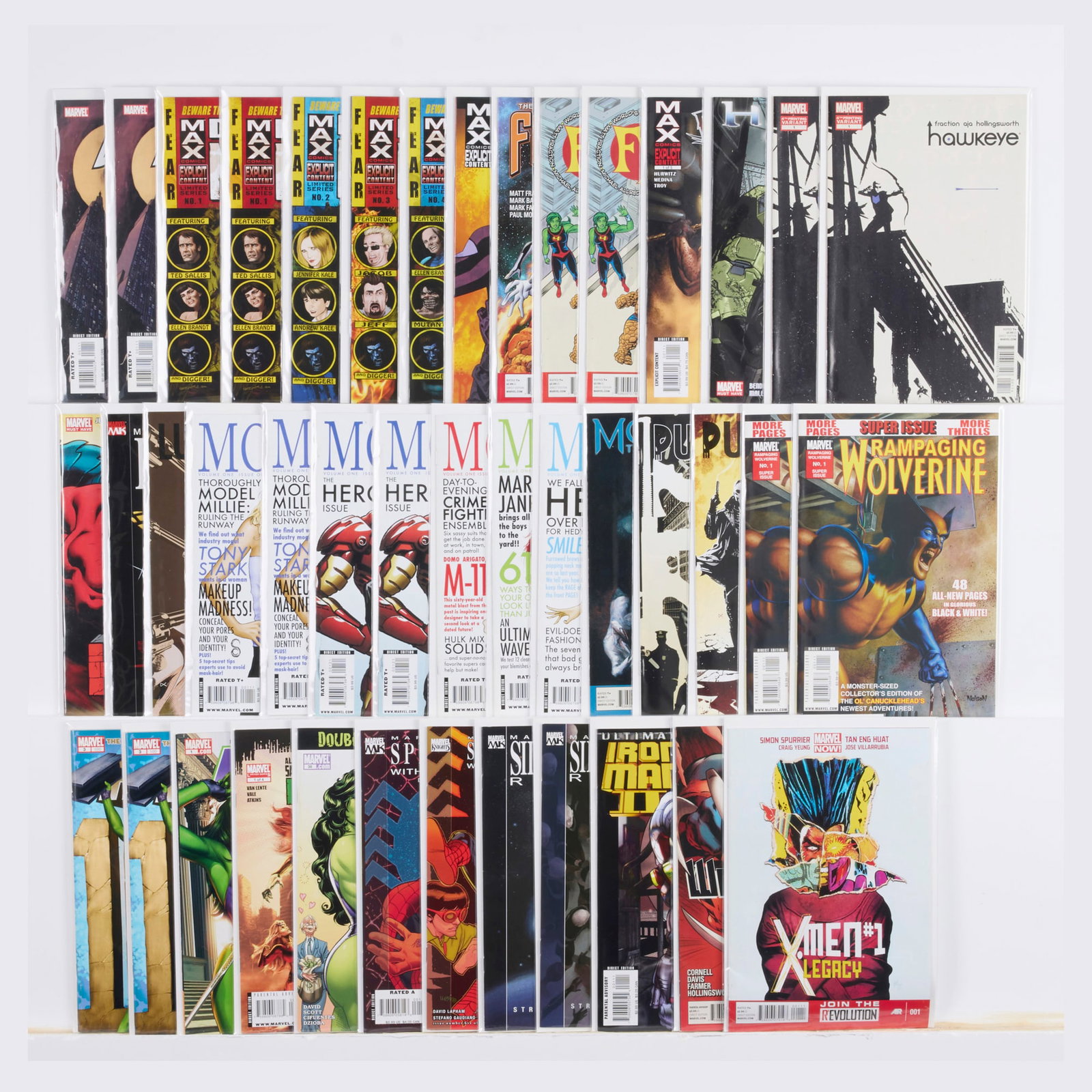 42 Marvel Comics Mixed Title Group (1 of 2)
