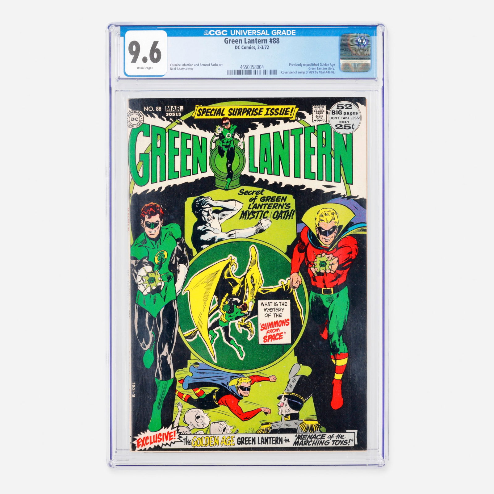 DC Comics Green Lantern #88 CGC 9.6 (1 of 2)