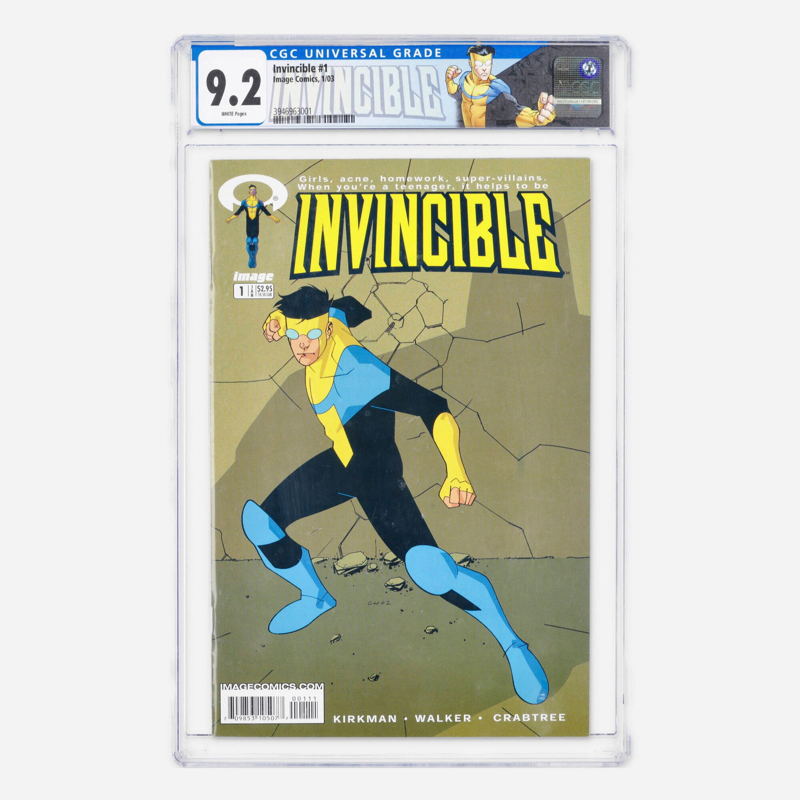 Image Comics Invincible #1 CGC 9.2 (1 of 2)
