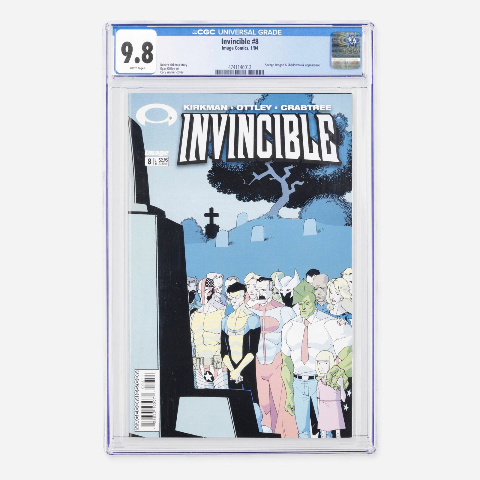 Image Comics Invincible #8 CGC 9.8 (1 of 2)