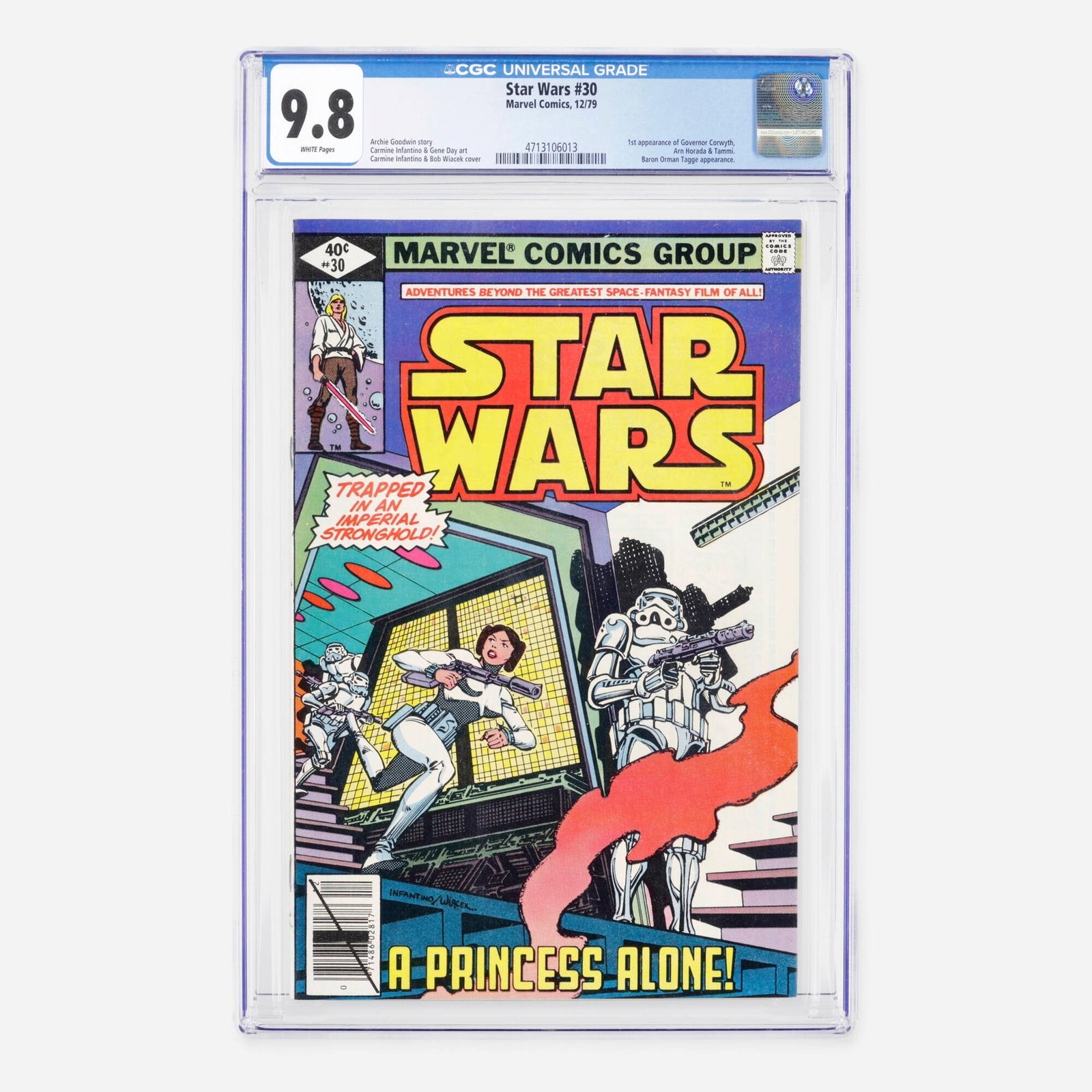 Marvel Comics Star Wars #30 CGC 9.8 (1 of 2)