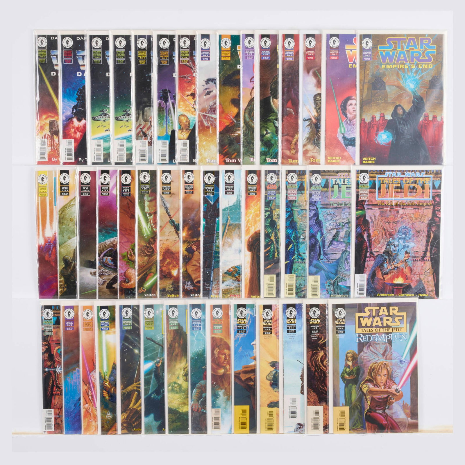 44 Dark Horse Comics Star Wars Dark Empire and Tales of the Jedi Related Group (1 of 1)