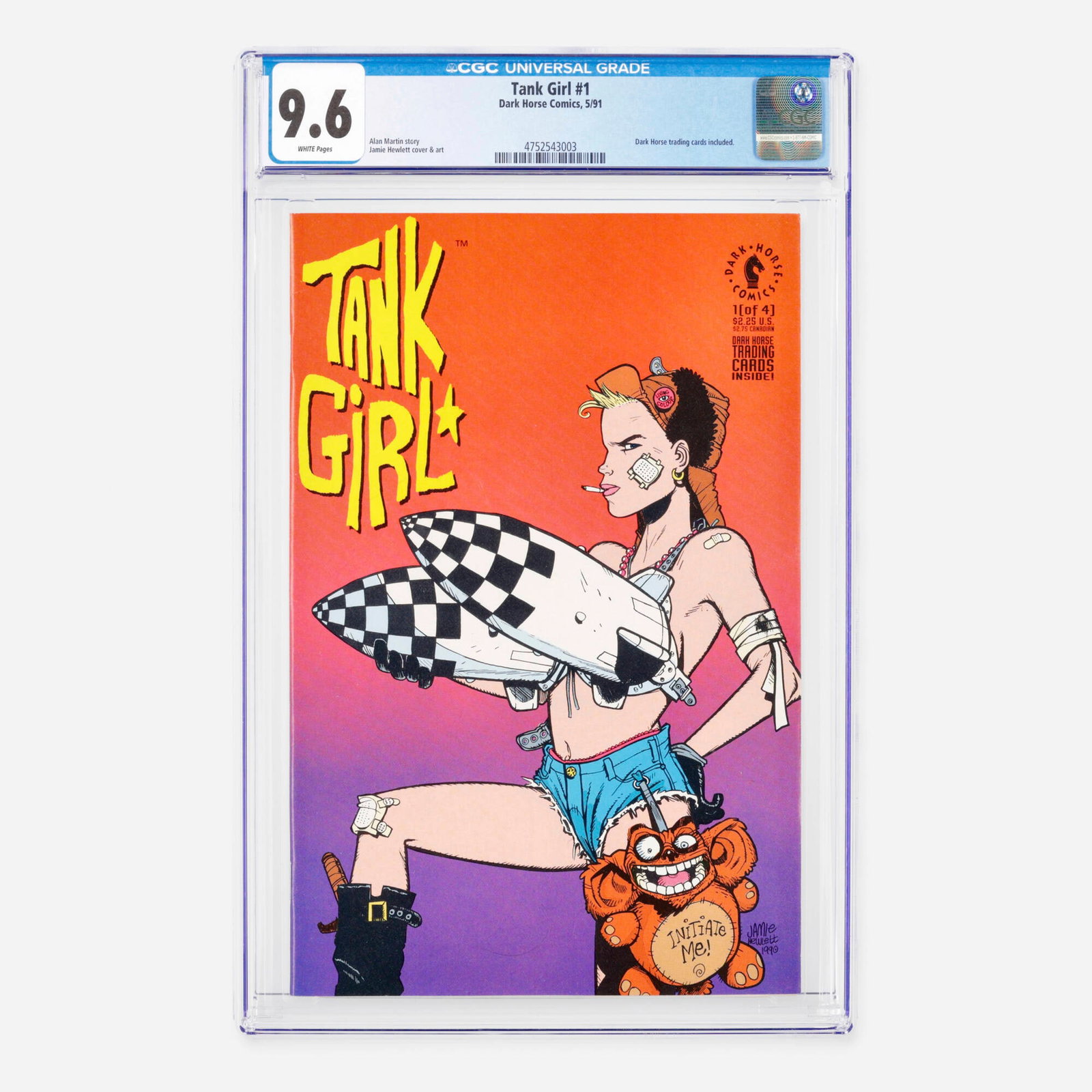 Dark Horse Comics Tank Girl #1 CGC 9.6 (1 of 2)