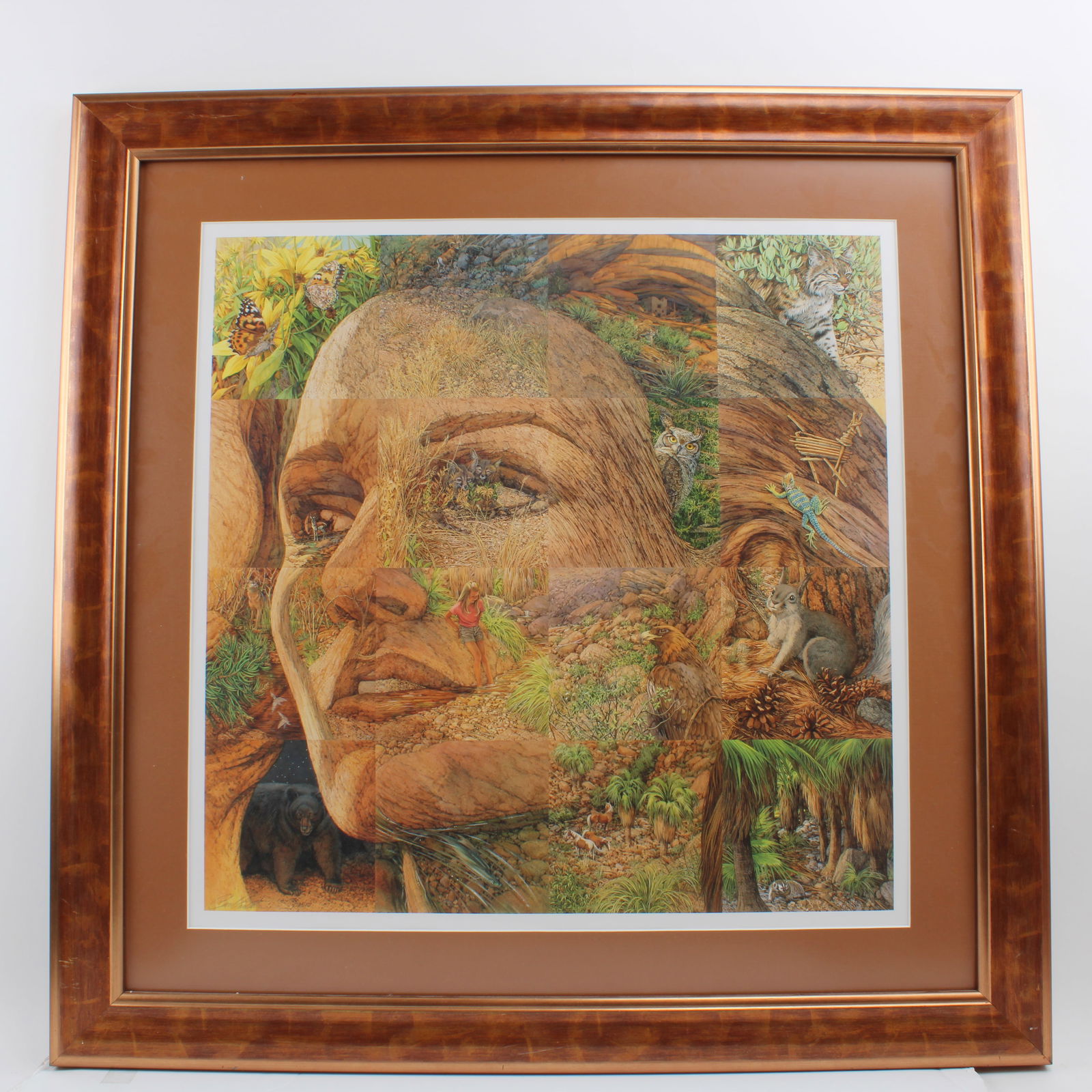 Earth is My Mother: Bev Doolittle (American, 1947-Current), Signed Lithograph on Paper (12475/12500), 1990-1999