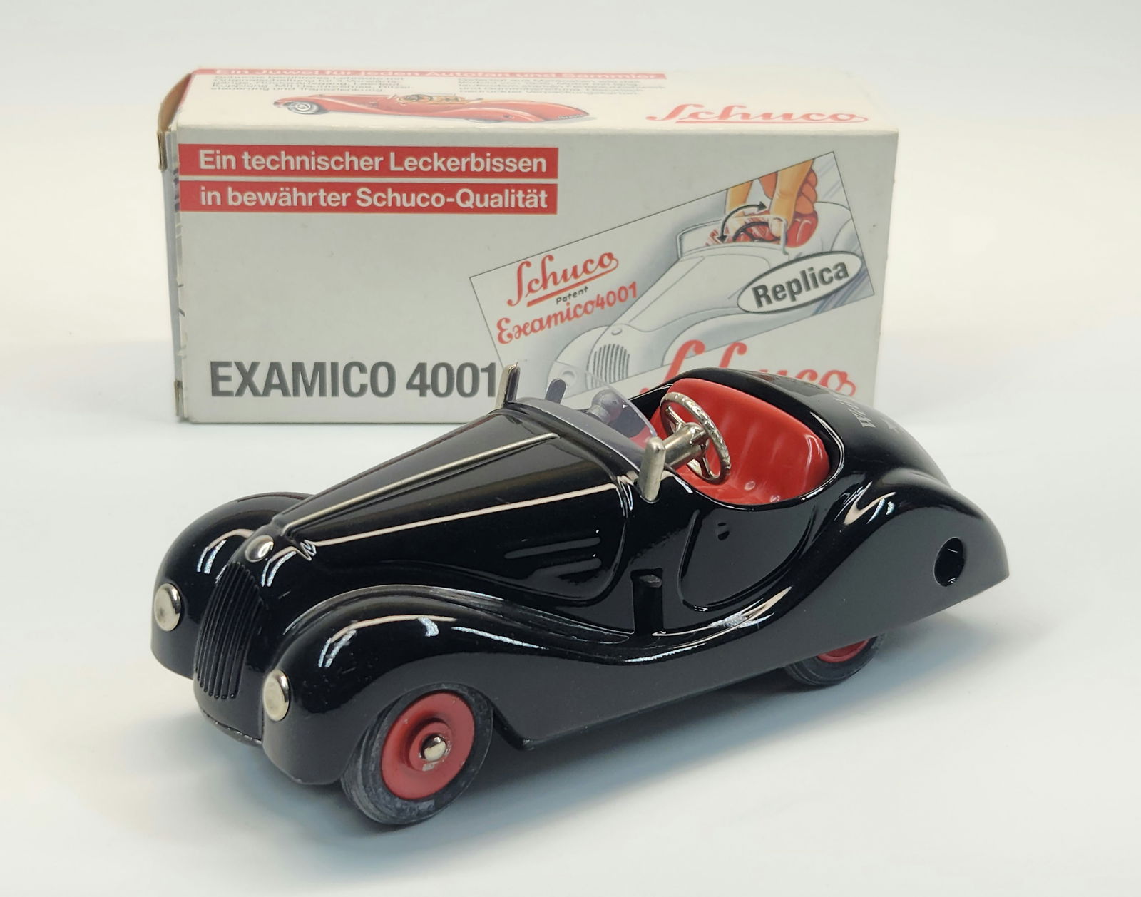SCHUCO EXAMICO 4001 WIND UP W/ BOX: REMAINS IN VERY GOOD CONDITION WITH BOX. UNTESTED.