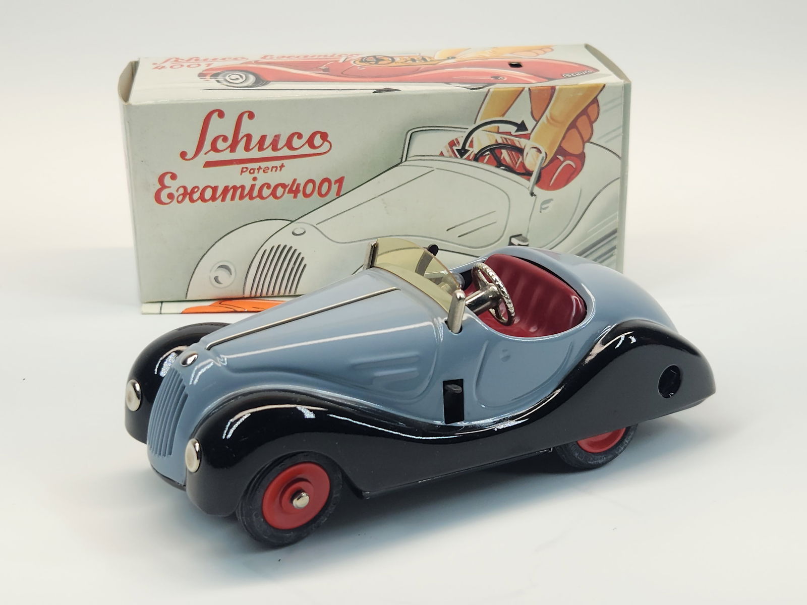 SCHUCO EXAMICO 4001 WIND UP W/ BOX: REMAINS IN VERY GOOD CONDITION WITH BOX. UNTESTED.