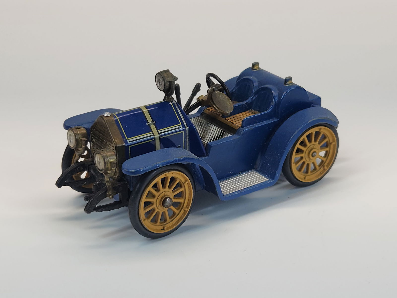 SCHUCO MICRO RACER OLD TIMER MERCER 1036/1: REMAINS IN VERY GOOD CONDITION, SHOWING SOME MINIMAL TYPICAL WEAR.