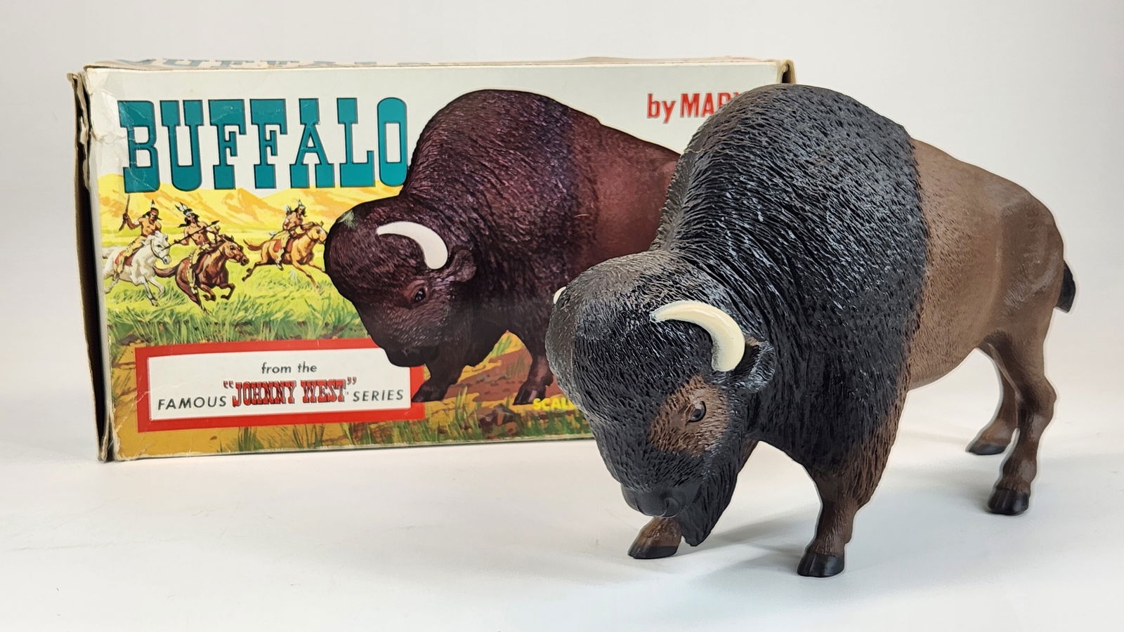 MARX JOHNNY WEST BUFFALO W/ BOX (1 of 4)