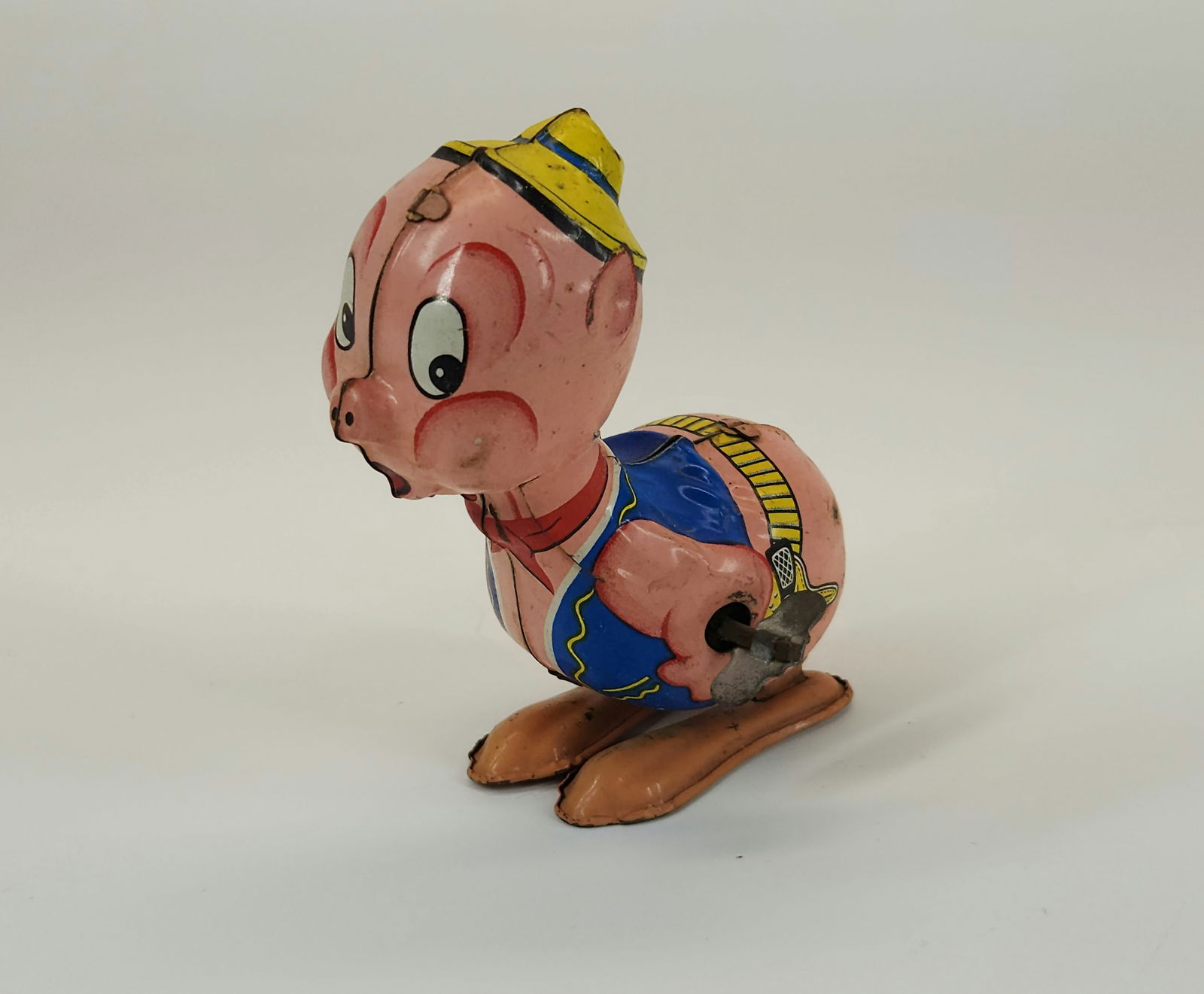 LINE MAR TIN WIND UP HOPPING PIG (1 of 5)