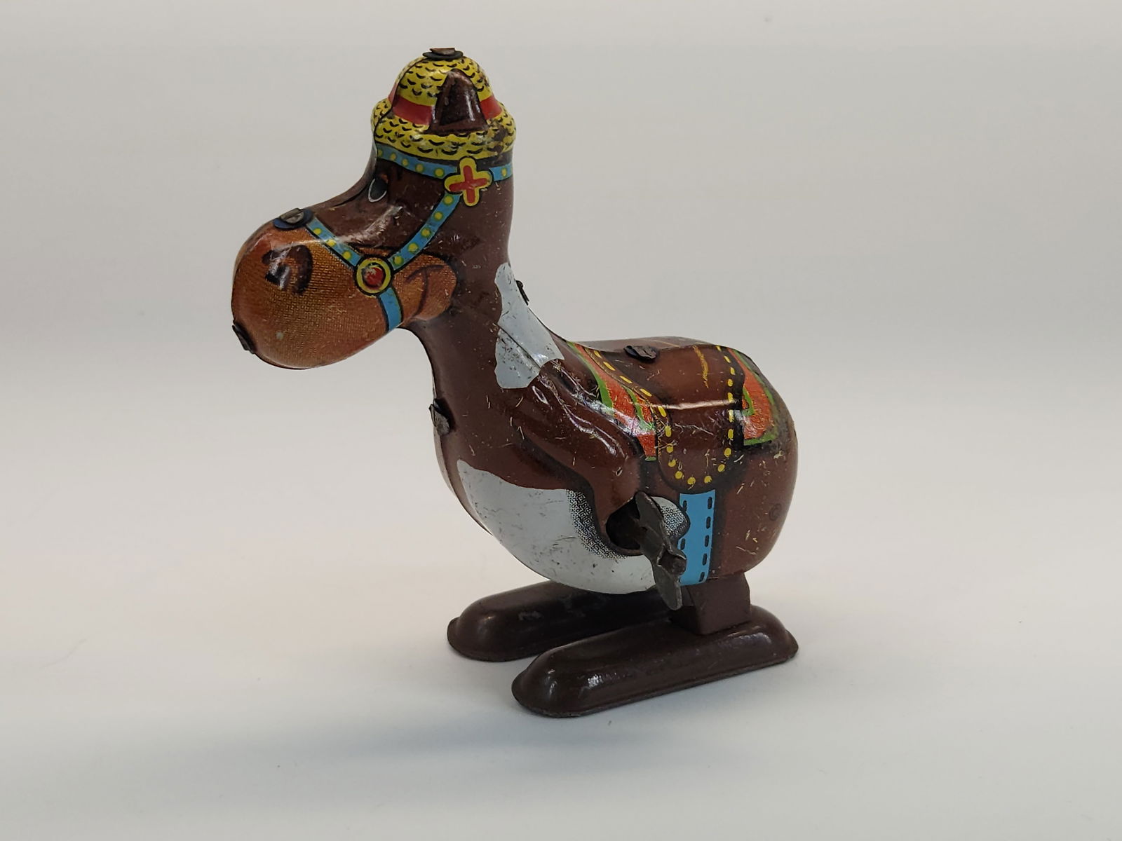 MARX TIN WIND UP HOPPING HORSE (1 of 4)