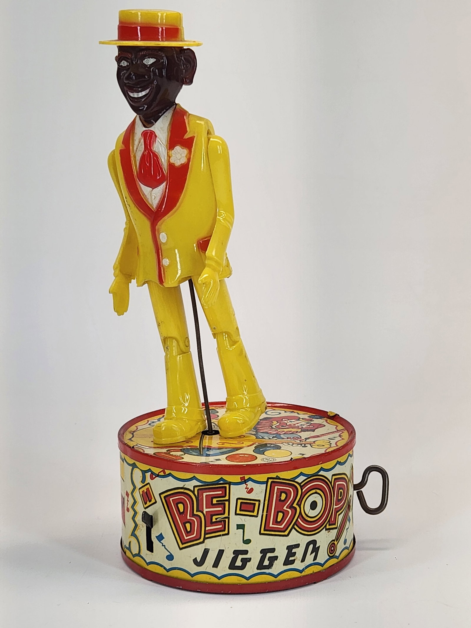 MARX TIN & PLASTIC WIND UP BE-BOP JIGGER (1 of 4)