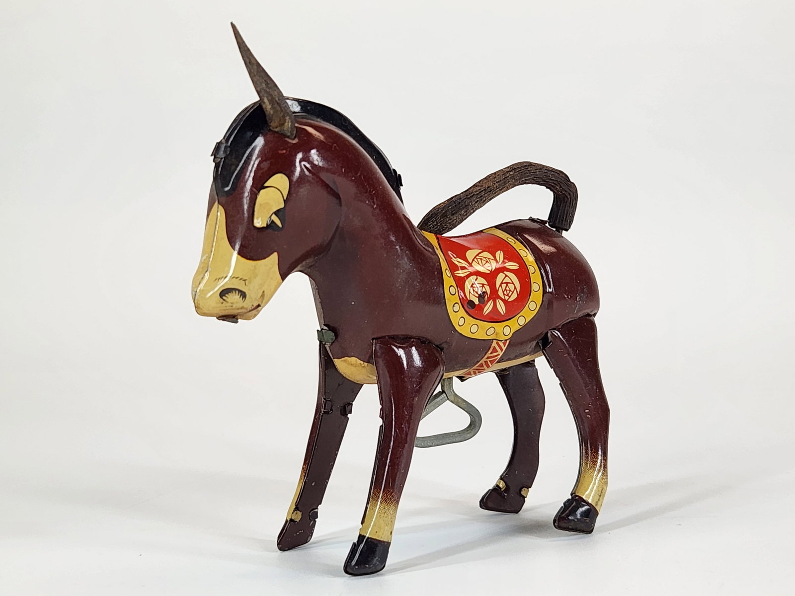 LINE MAR TIN WIND UP TAIL SPINNING DONKEY (1 of 4)