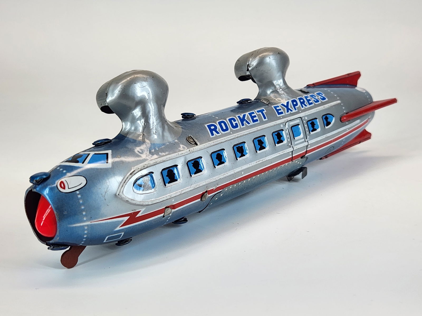 LINE MAR TIN BATTERY OP ROCKET EXPRESS PART (1 of 4)