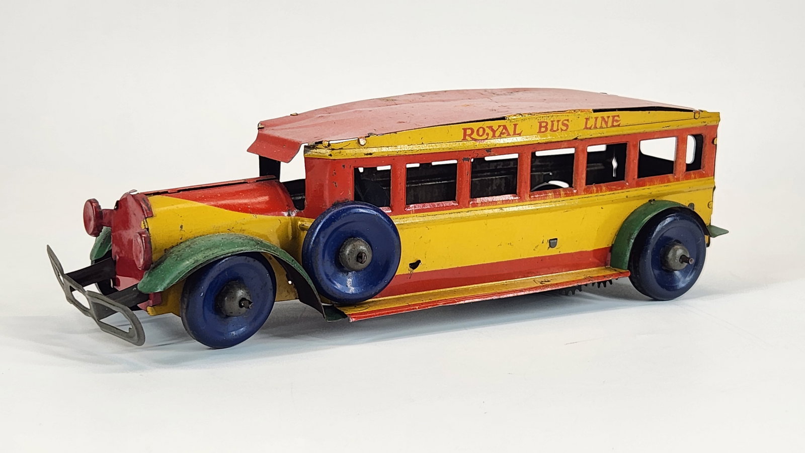 MARX TIN WIND UP ROYAL BUS LINE (1 of 5)