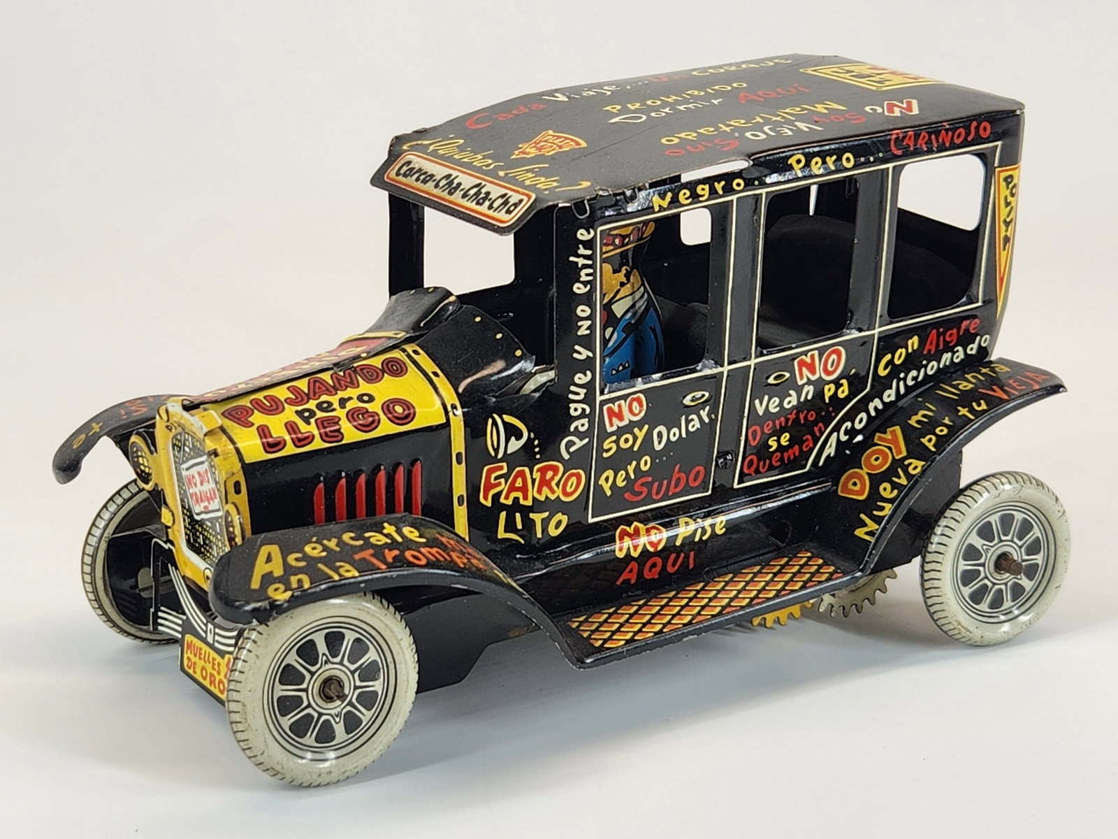 MARX TIN LITHO WIND UP OLD JALOPY (1 of 4)