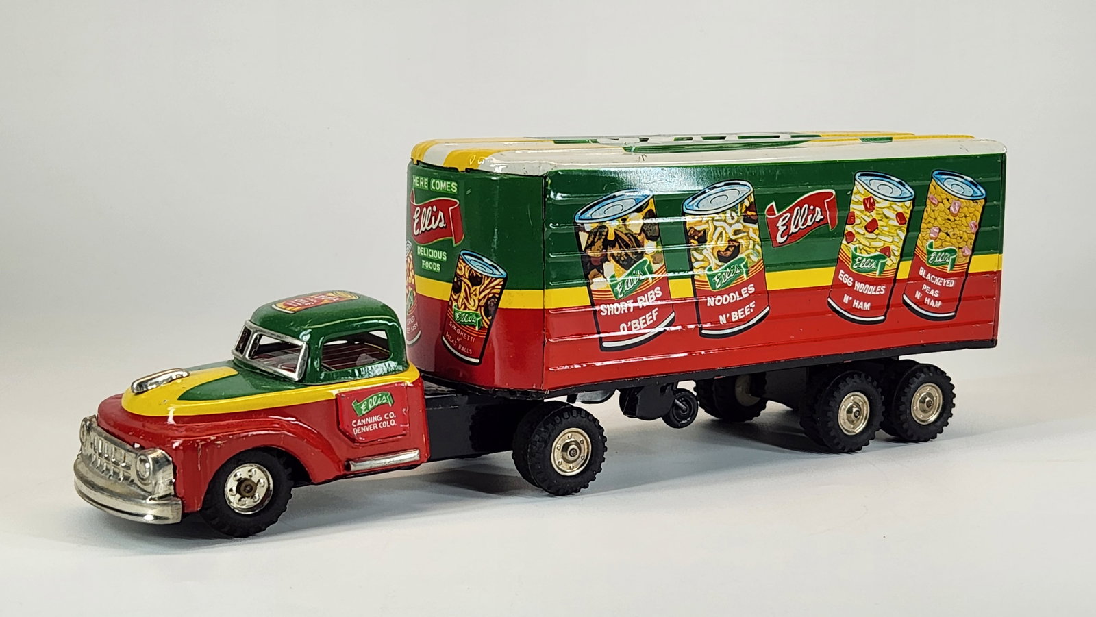 LINE MAR TIN FRICTION ELLIS TRACTOR TRAILER (1 of 4)