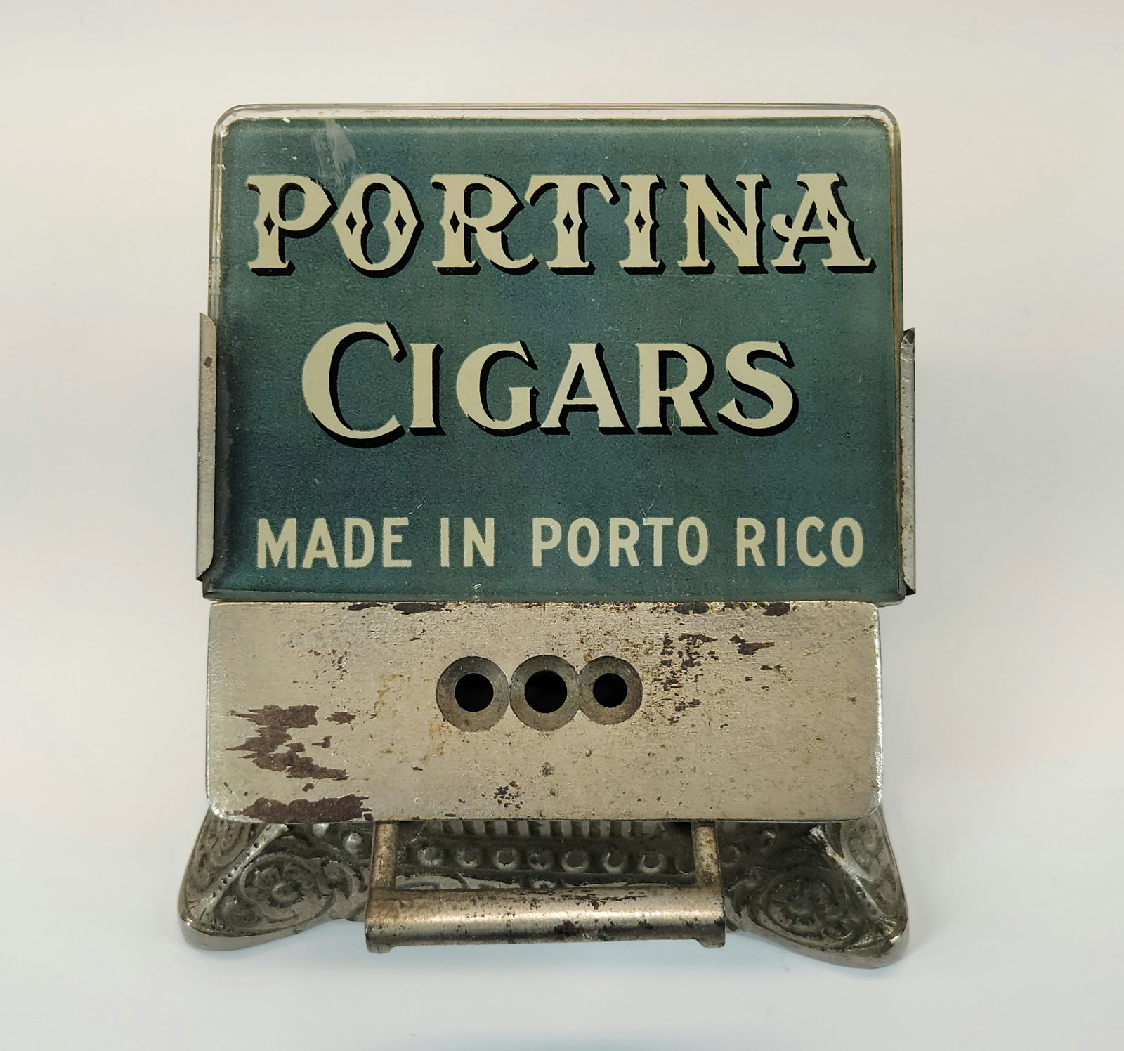 PORINA CIGARS PORTO RICO TABLE TOP CIGAR CUTTER (1 of 6)