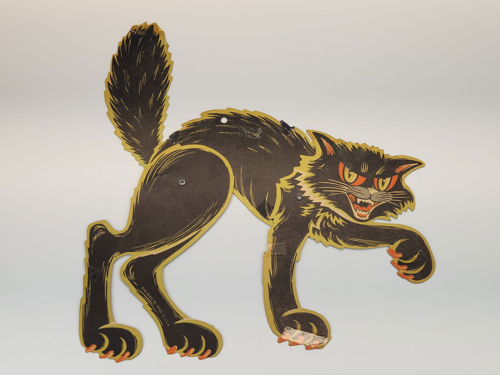 BEISTLE HALLOWEEN BLACK CAT DECORATION (1 of 2)