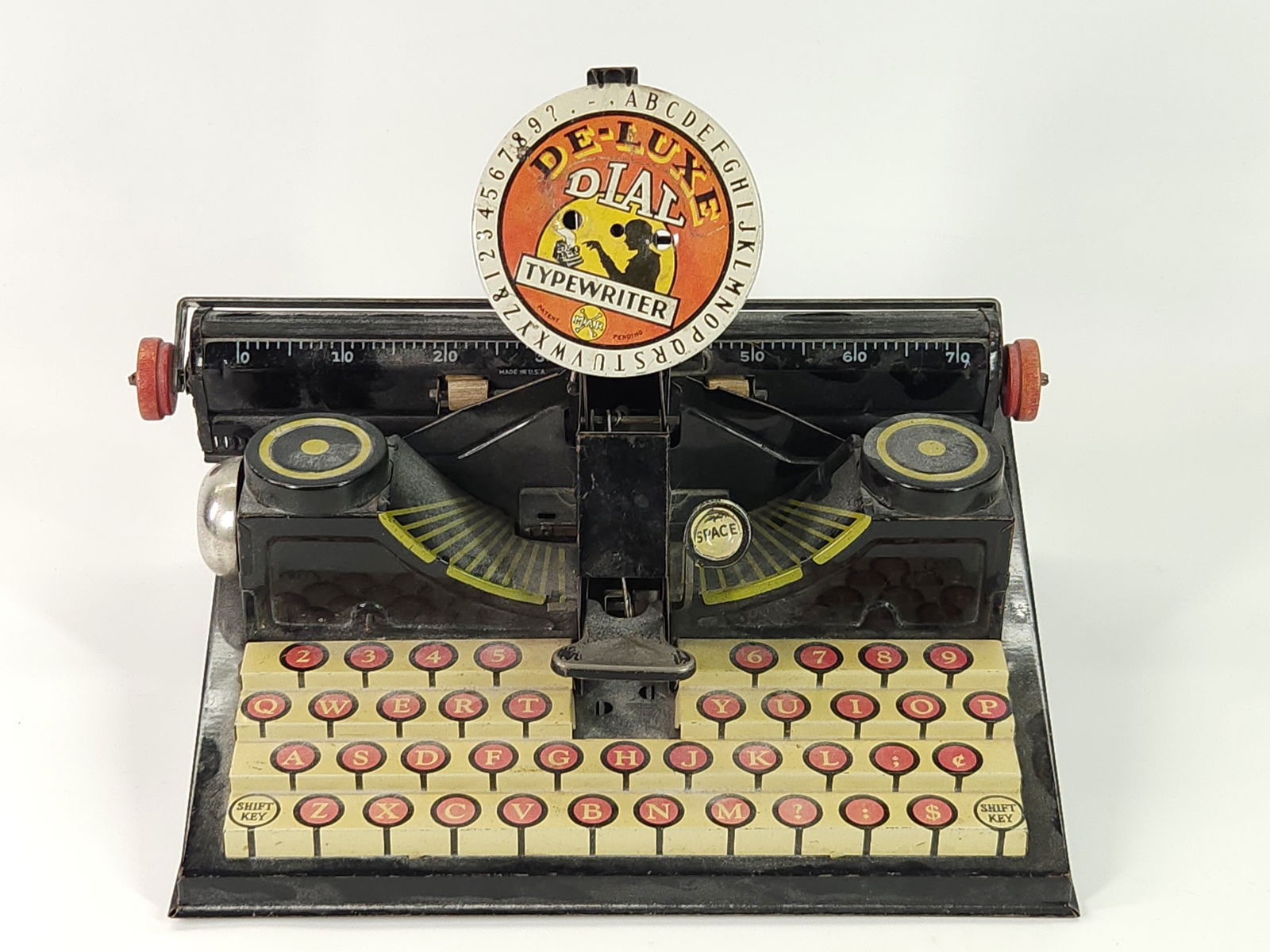 MARX DE-LUXE DIAL TYPEWRITER (1 of 5)