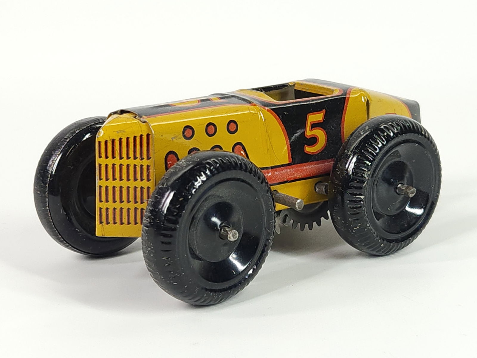 Vintage Marx G Man Wind Up Pursuit Car Vintage Marx G Man Wind Up Pursuit Car