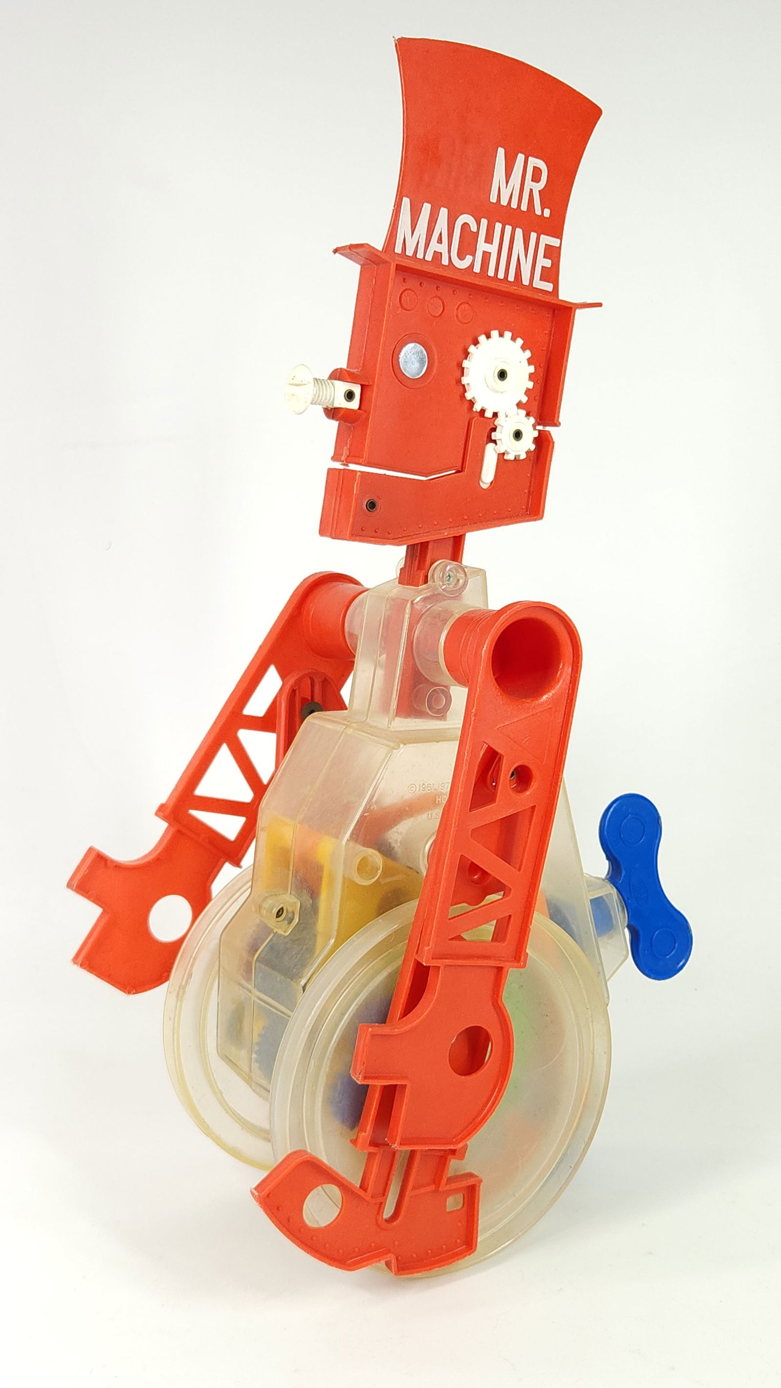VINTAGE IDEAL MR. MACHINE PLASTIC ROBOT (1 of 4)
