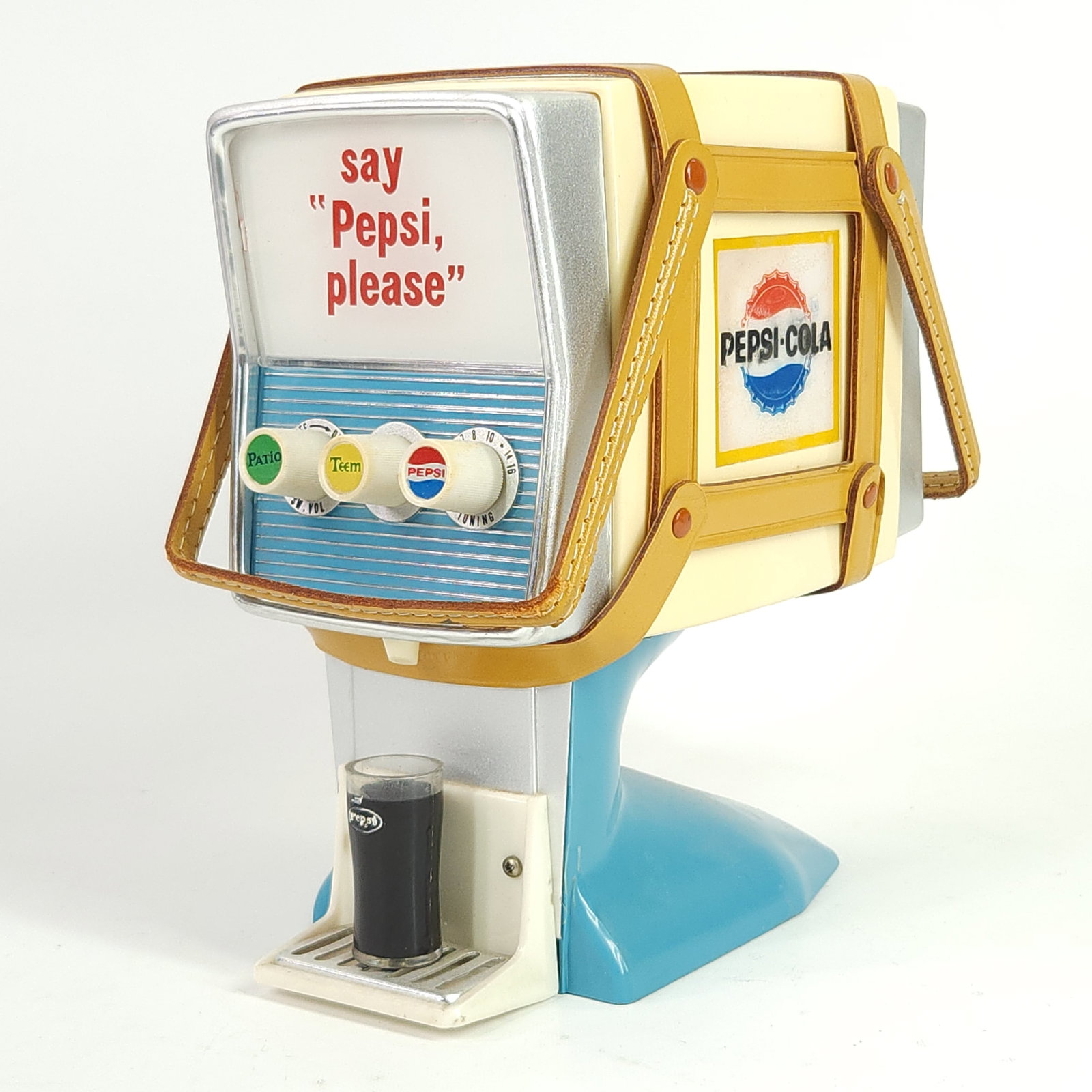 VINTAGE PEPSI COLA DISPENSER RADIO (1 of 4)