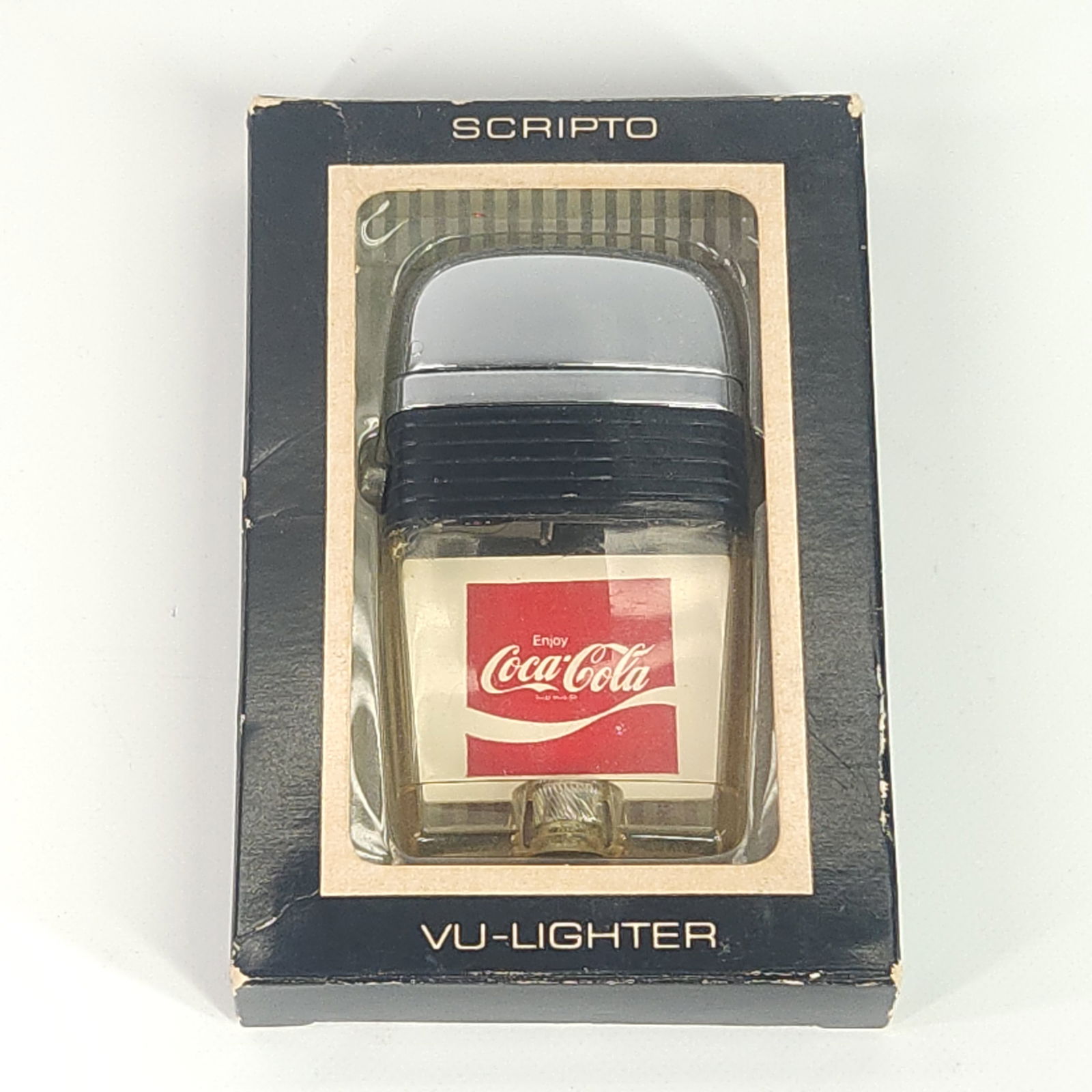 VINTAGE SCRIPTO VU COCA COLA LIGHTER NIB (1 of 3)