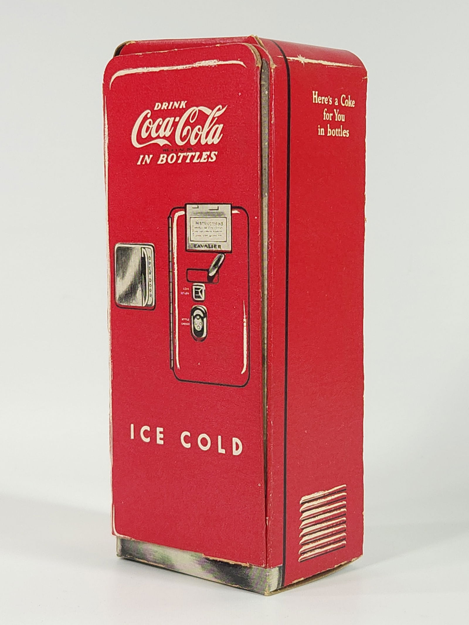 VINTAGE MINI CARDBOARD COCA COLA C-102 (1 of 3)