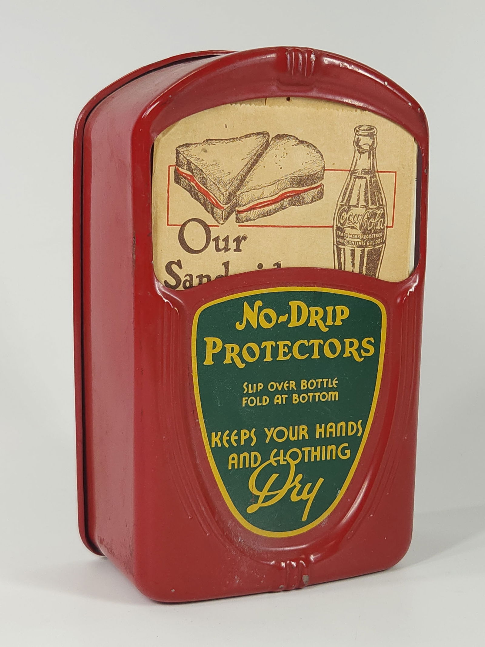 COCA COLA NO DRIP PROTECTORS DISPLAY (1 of 4)