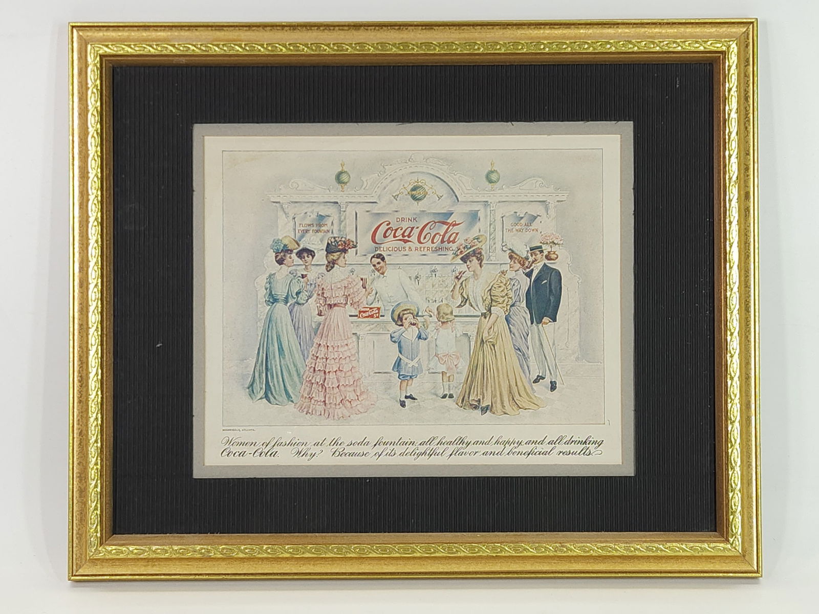 EARLY COCA COLA NEWSPAPER ADVERTISEMENT (1 of 4)