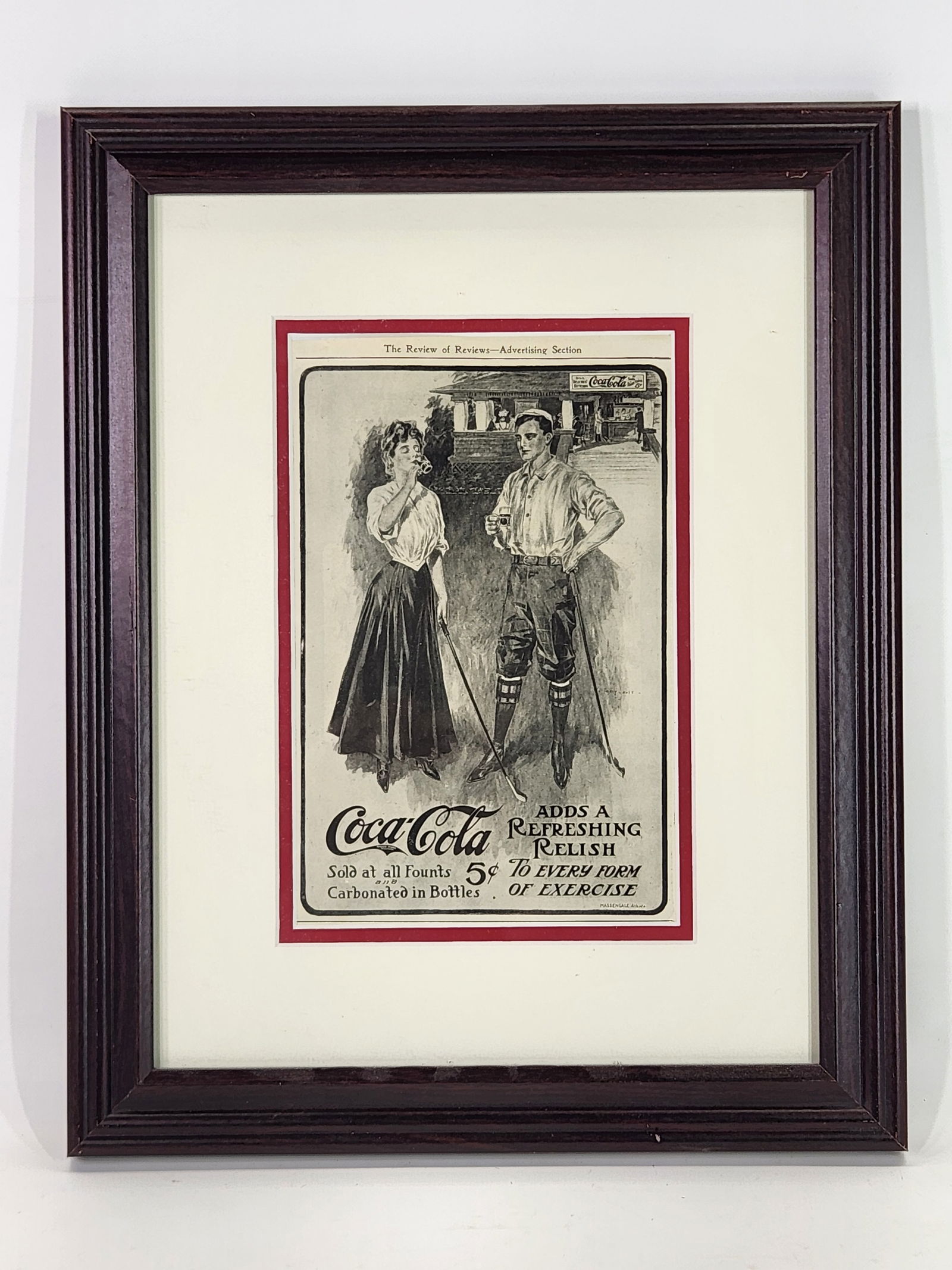 EARLY COCA COLA NEWSPAPER ADVERTISEMENT (1 of 3)