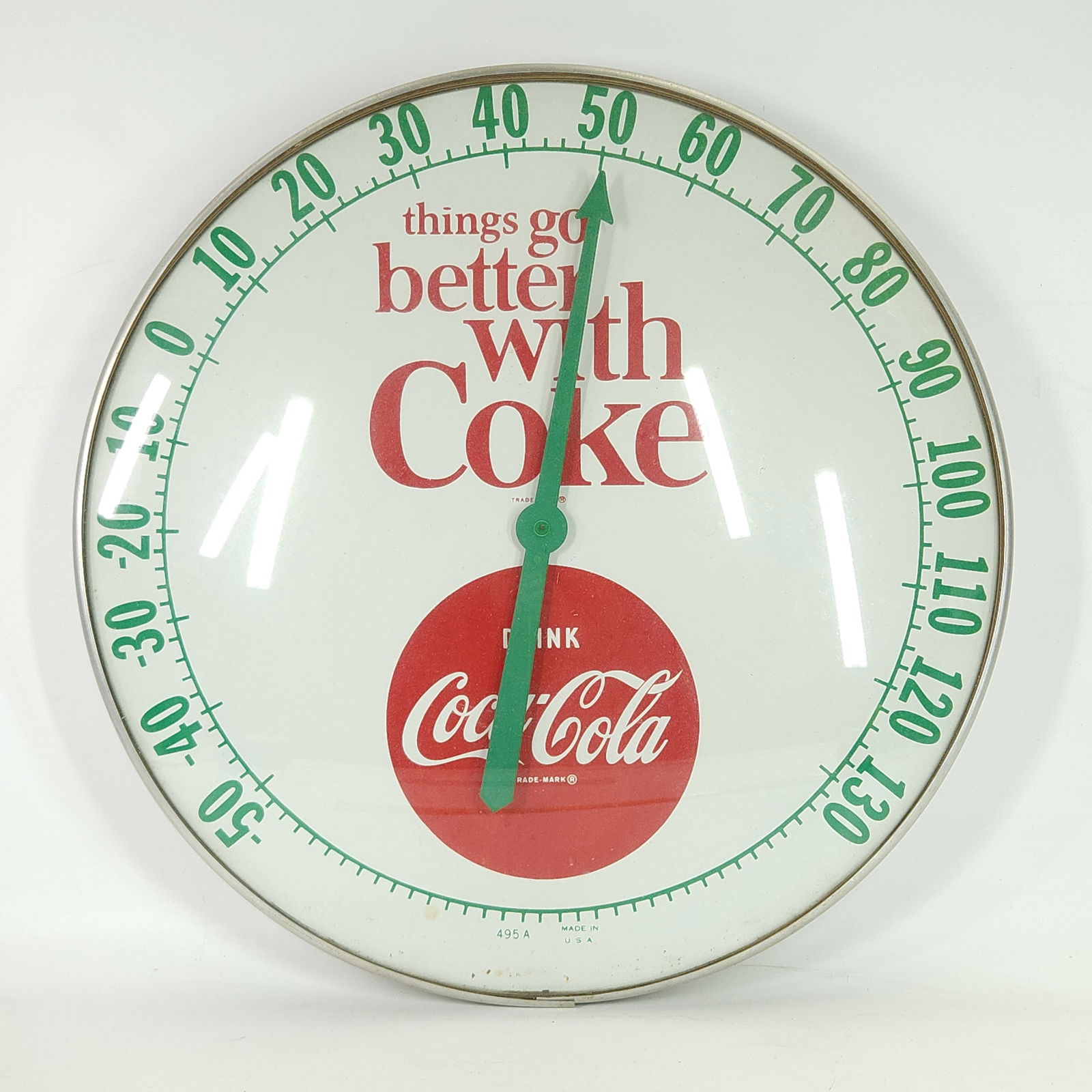 VINTAGE COCA COLA THERMOMETER (1 of 4)