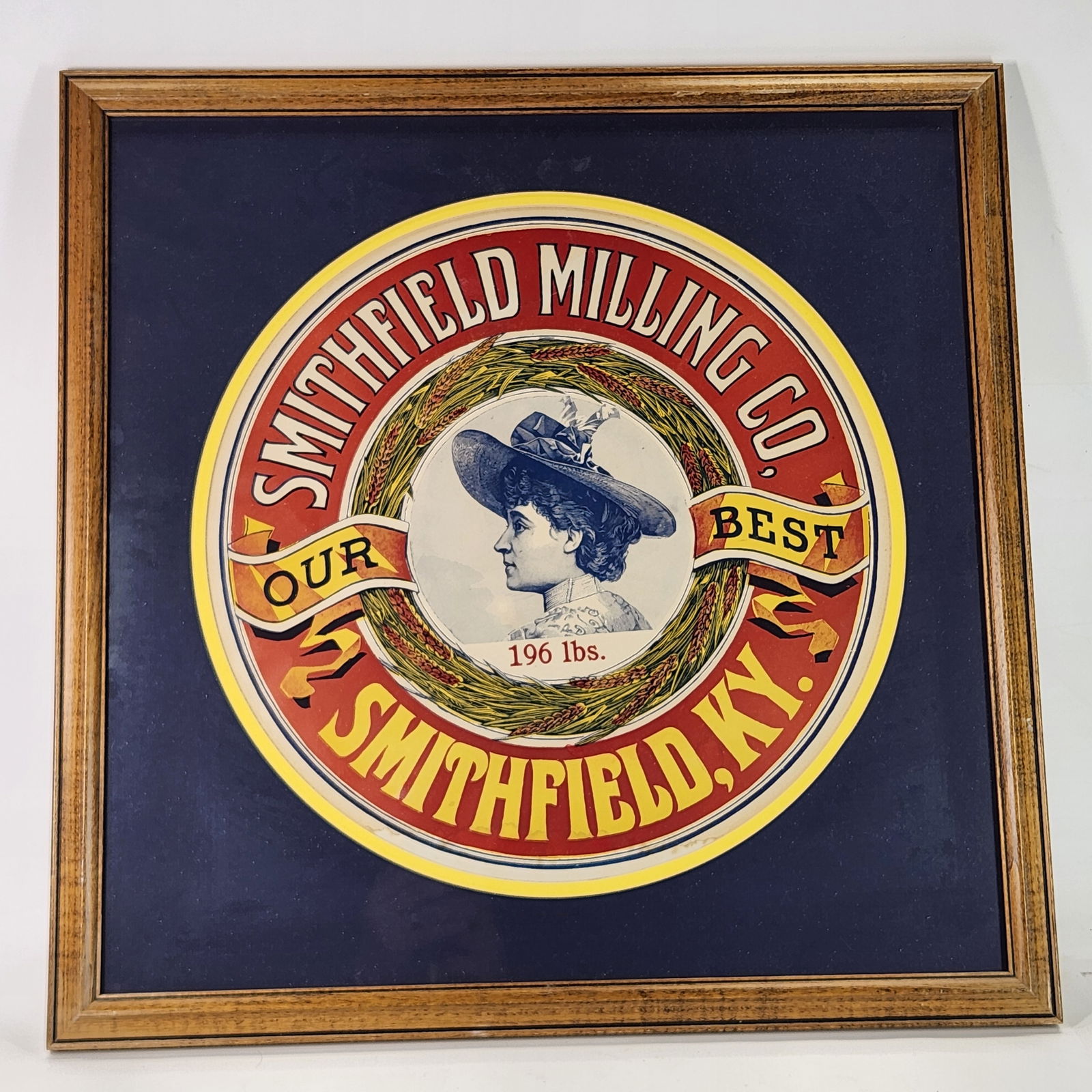 SMITHFIELD MILLING. CO WHEAT LABEL (1 of 3)