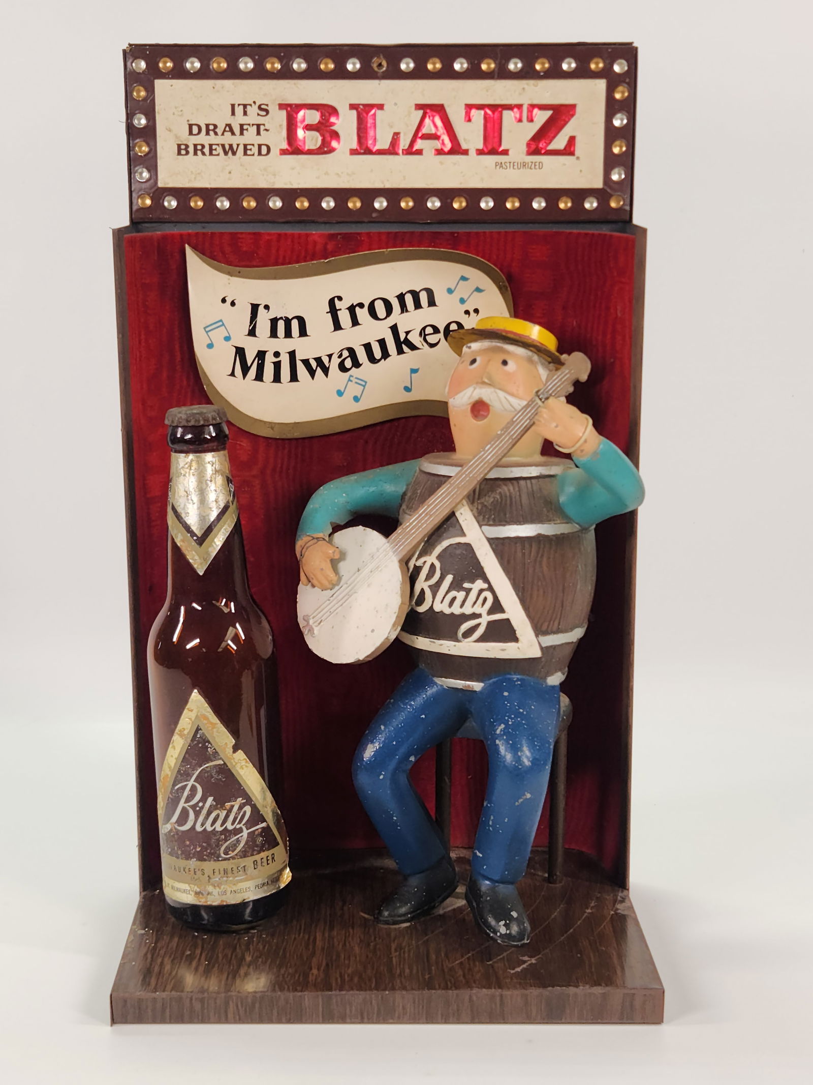 値下中】Blatz Beer 店舗ディスプレイ アドバタイジング