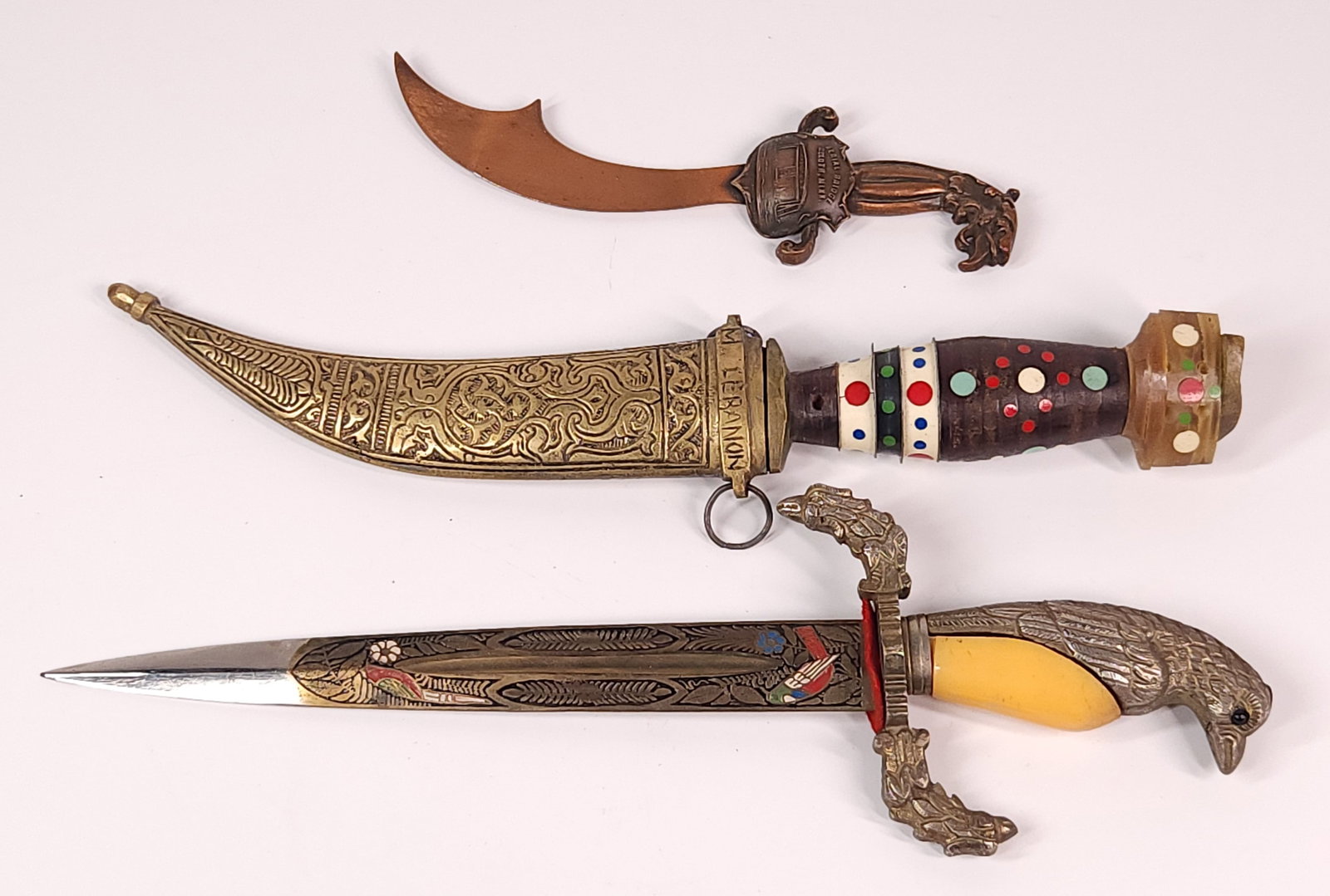 2) DECORATIVE KNIVES & SOUVENIR LETTER OPENER (1 of 4)