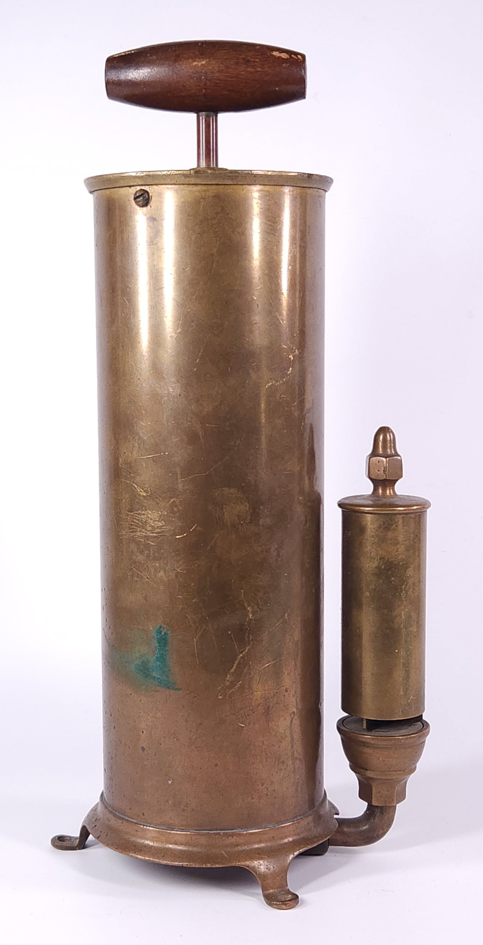 ANTIQUE GRAY HAWLEY BRASS HAND PUMP BOAT WHISTLE (1 of 5)